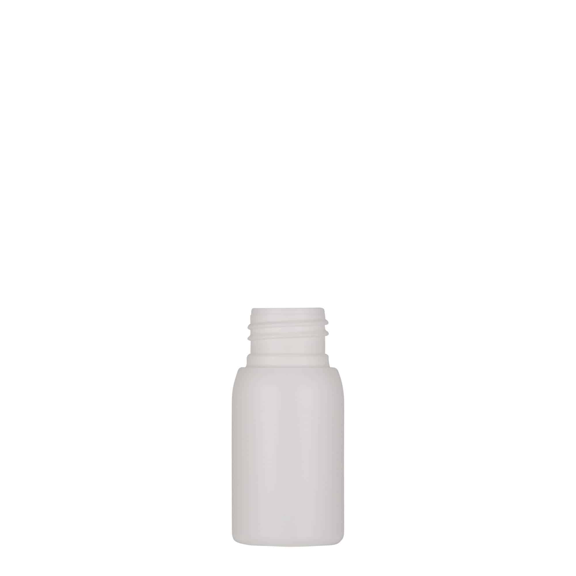 30 ml plastik şişe 'Tuffy', HDPE, beyaz, ağız: 24/410