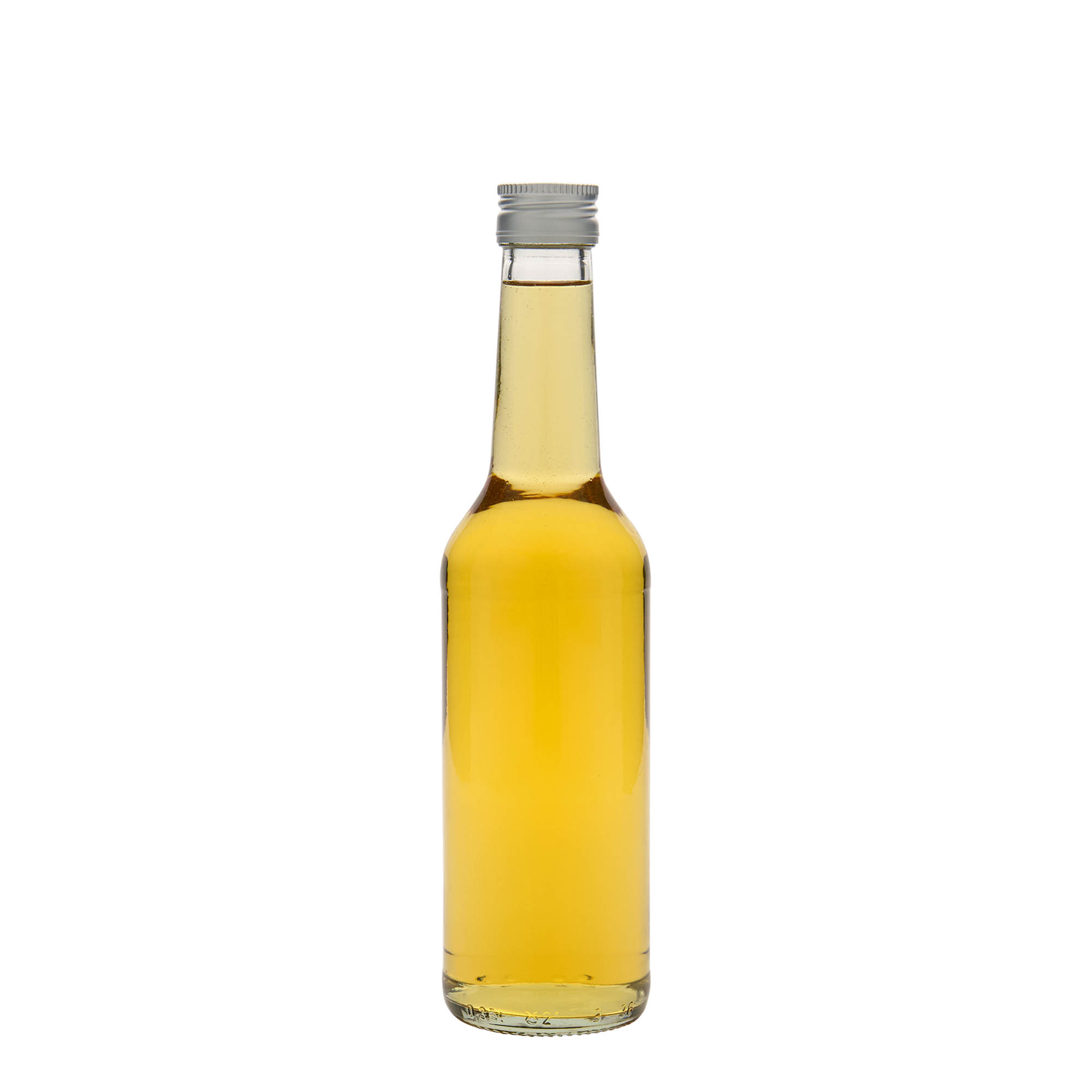 350 ml Cam Şişe Düz Boyun, Ağız: PP 28