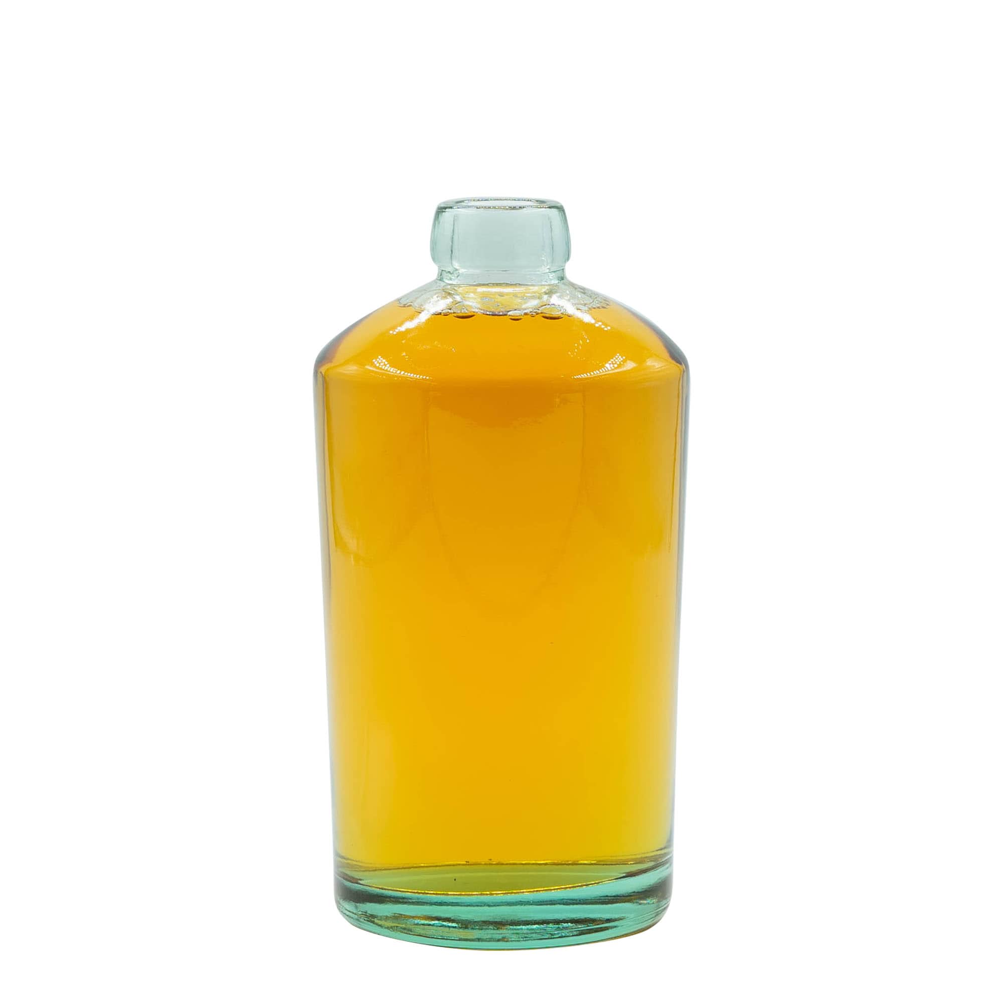 700 ml Cam şişe 'Barrel', Ağız: Mantar