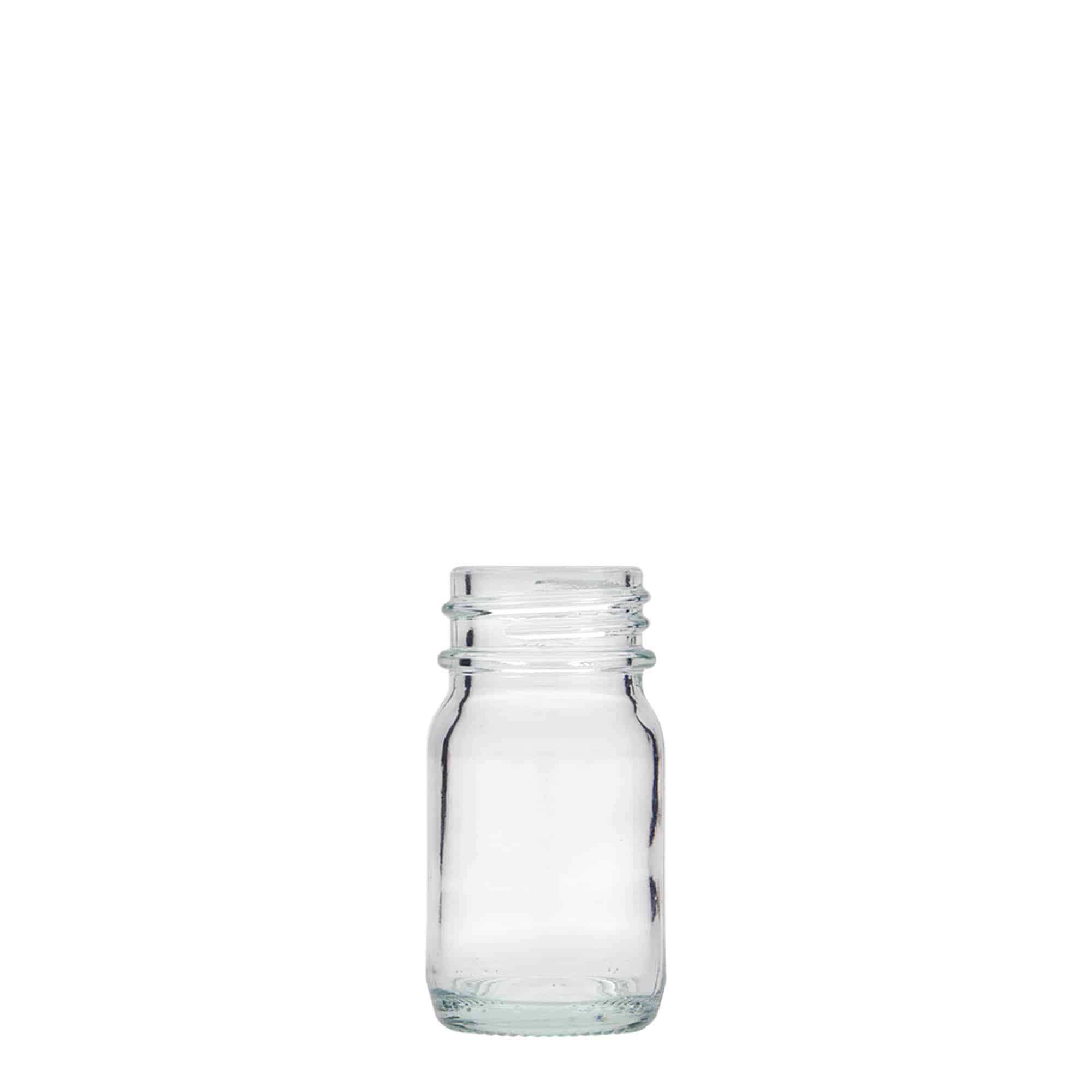 30 ml geniş ağızlı cam, ağız çapı: DIN 32