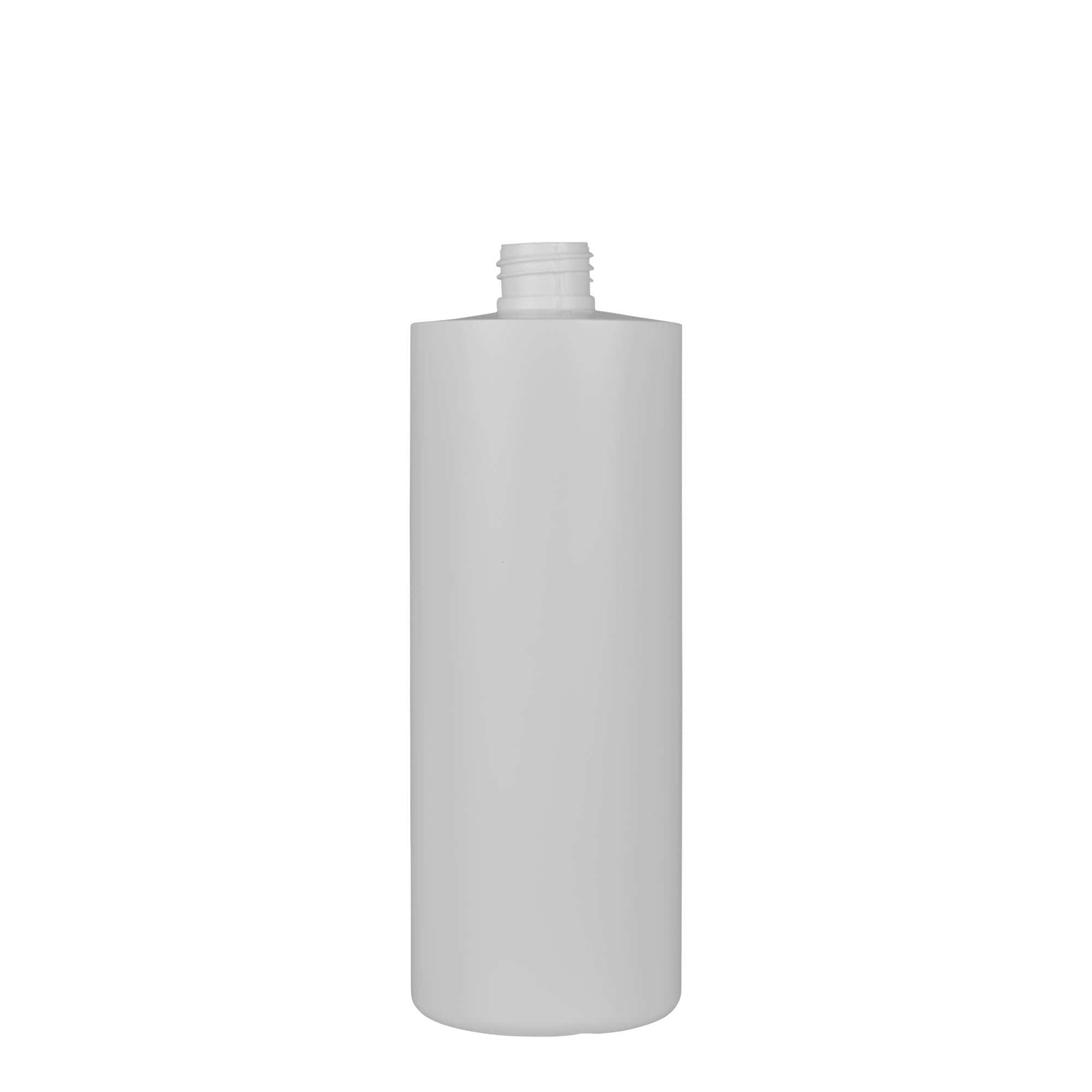 500 ml plastik şişe 'Pipe', Yeşil HDPE, beyaz, Ağız: 24/410 500 ml plastik şişe 'Pipe', Yeşil HDPE, beyaz, Ağız: 24/410