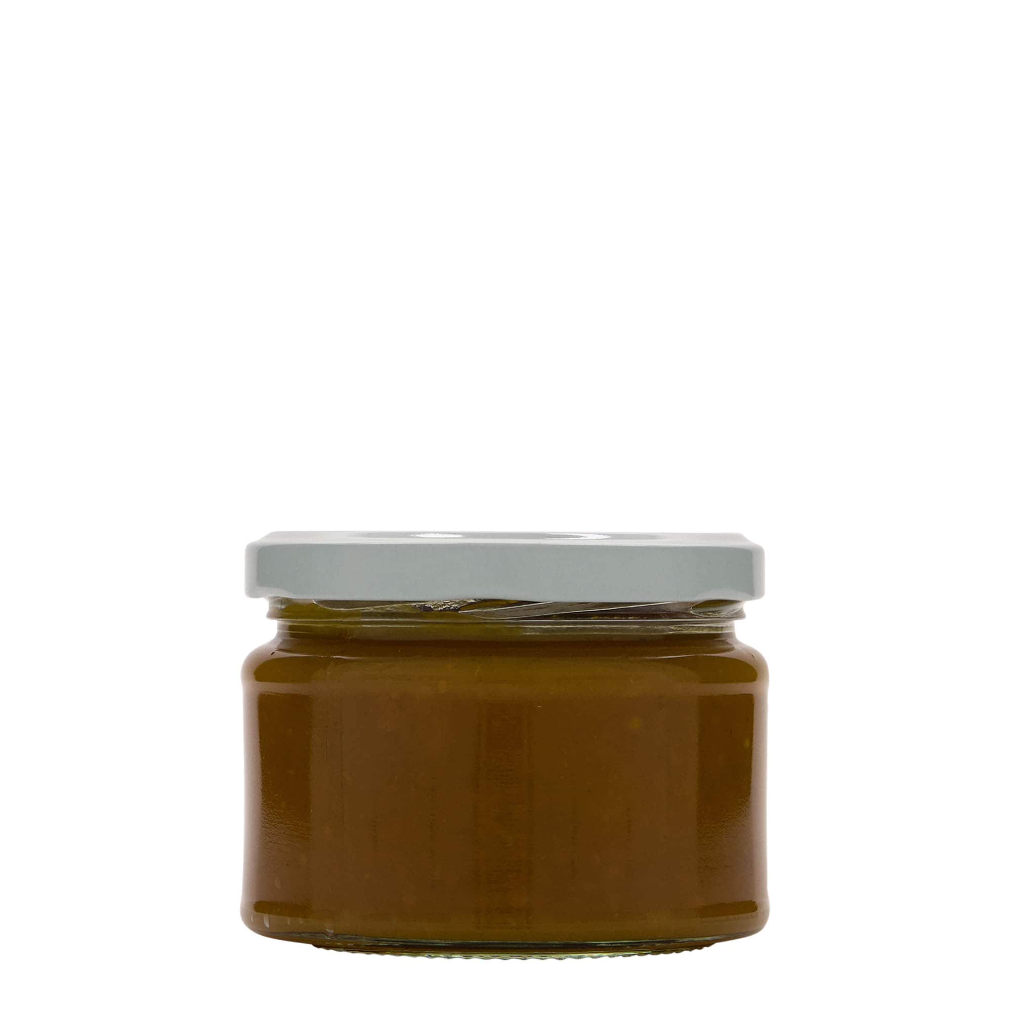 280 ml düz yuvarlak cam, ağız: Twist-Off (TO 82)