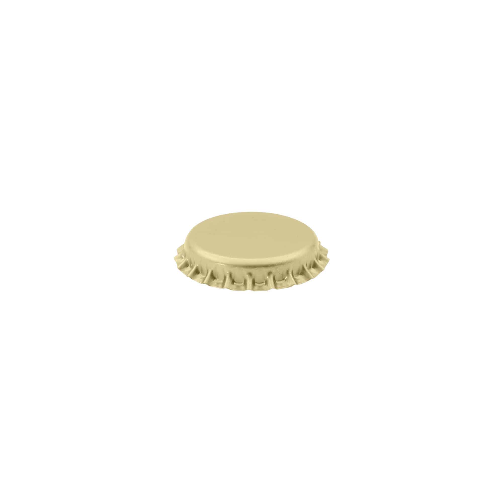 26 mm Metal, altın renkli şişe kapağı 26 mm Metal, altın renkli şişe kapağı