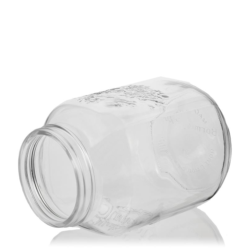 3.000 ml Cam 'Quattro Stagioni', Ağız: Vidalı kapak
