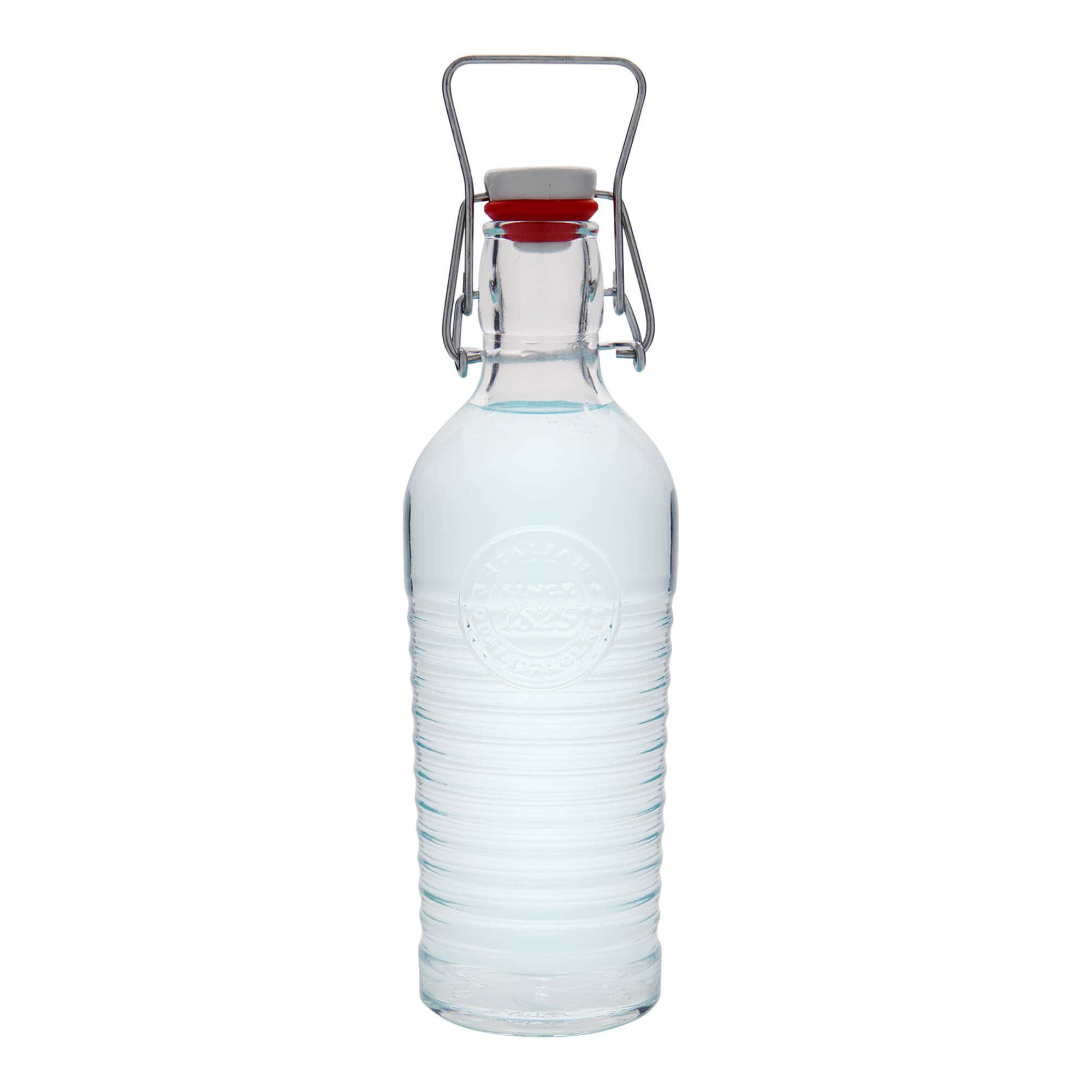 750 ml Cam şişe 'Officina 1825', Ağız: Mandallı kapak