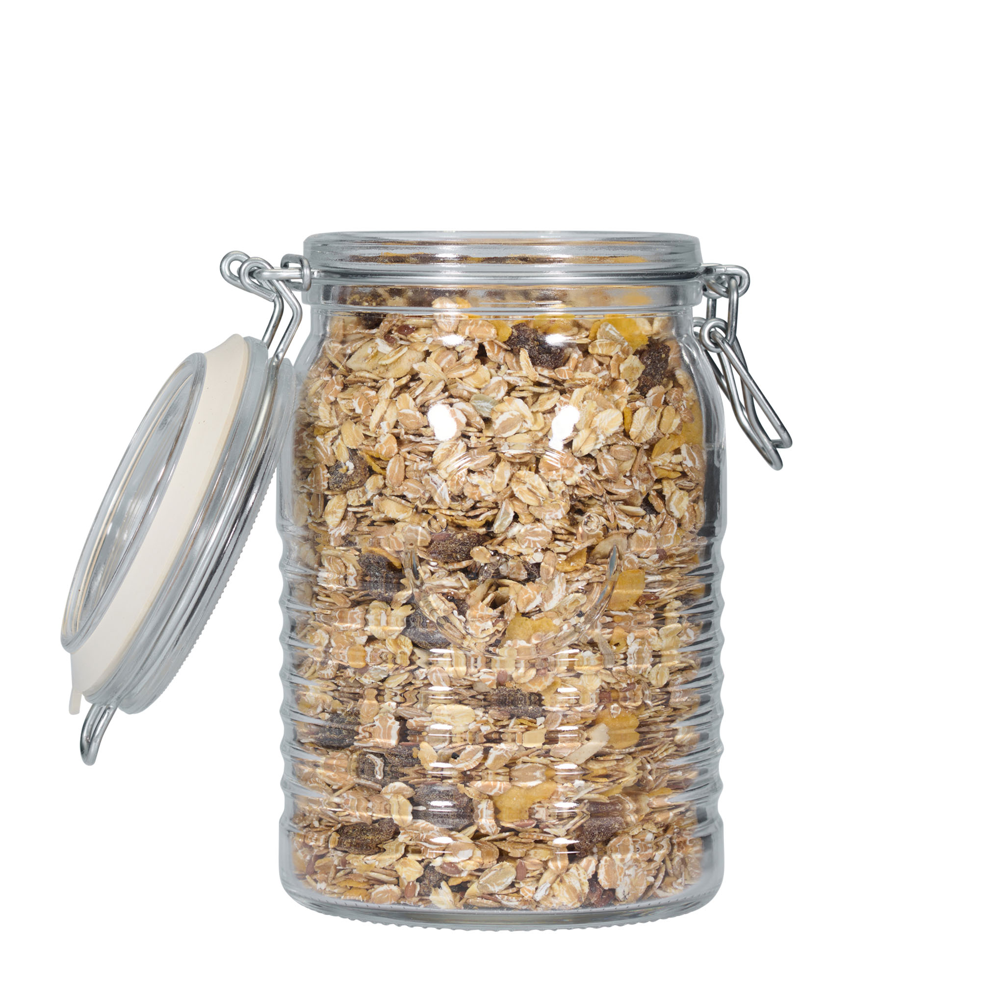 1.000 ml Tel mandallı kavanoz 'Officina 1825', Ağız: Tel mandallı kapak