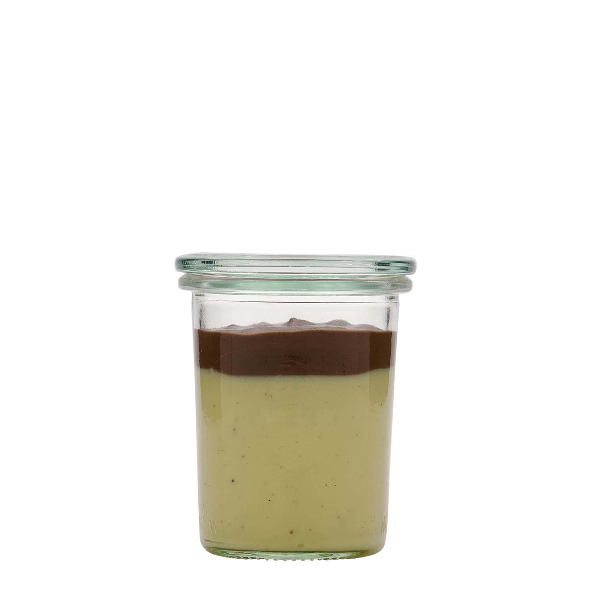 160 ml WECK-dökme kavanoz, ağız: yuvarlak kenar