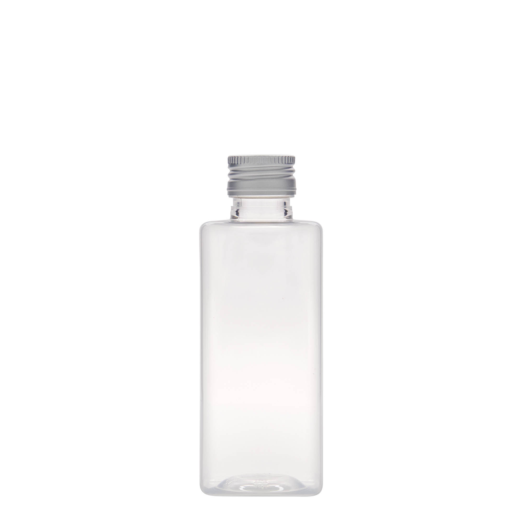 250 ml PET Şişe 'Karl', kare, plastik, ağız: PP 28