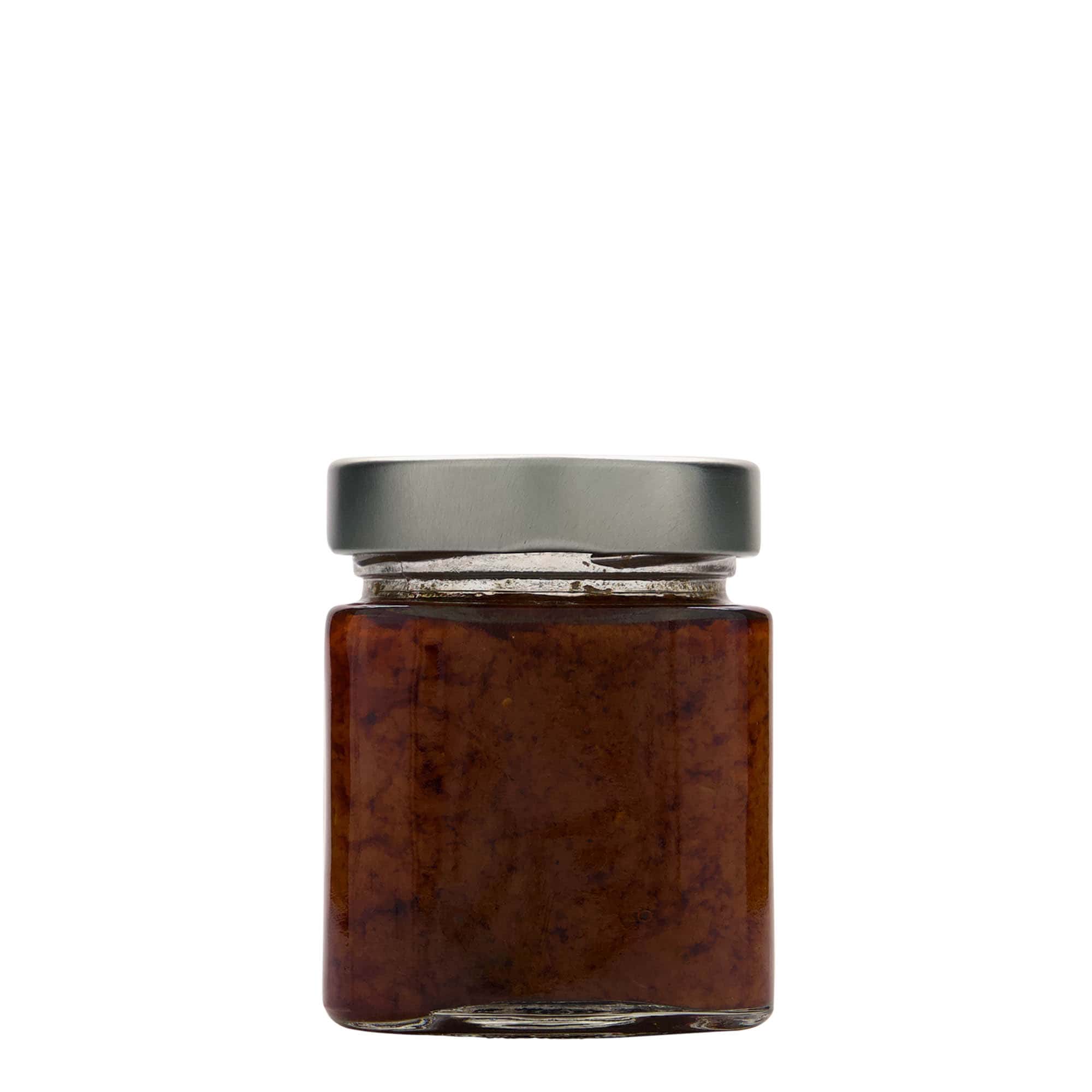 212 ml Dörtköşe Cam 'Ikarus', Ağız: Deep-Twist-Off (DTO 63)