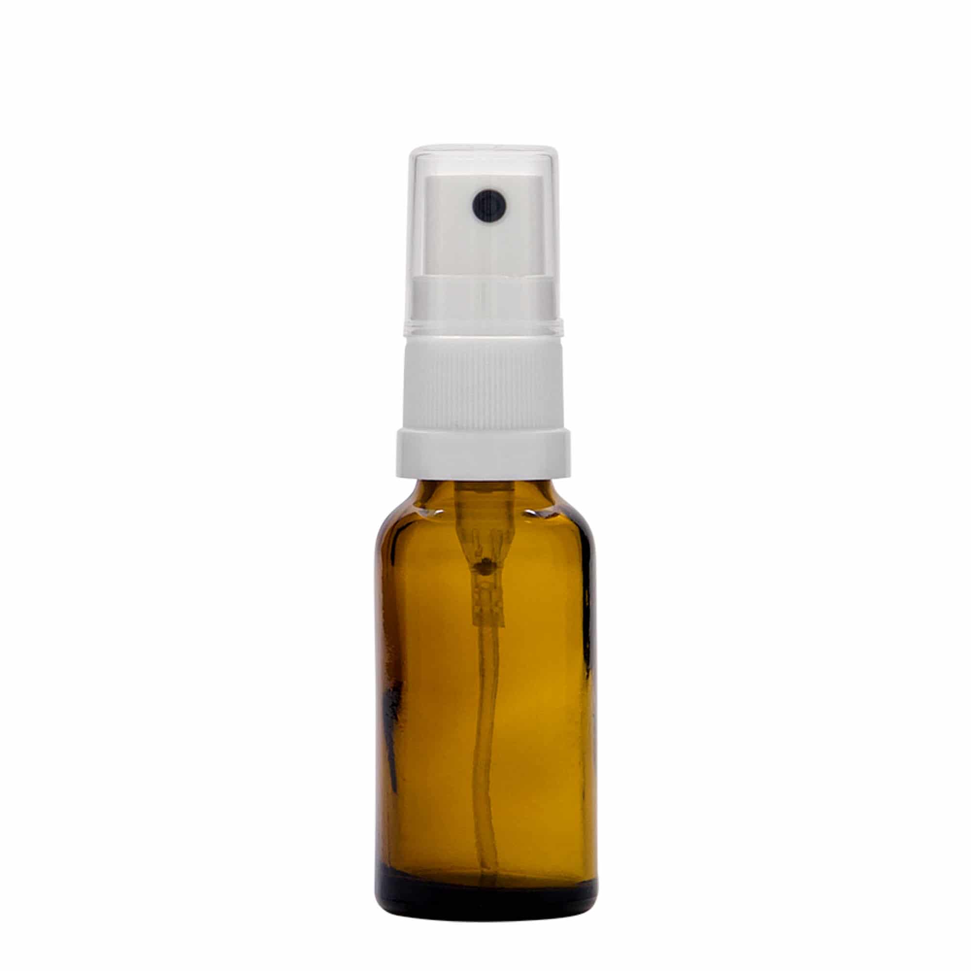 20 ml Sprey Şişesi İlaç, Cam, Kahverengi, Ağız: DIN 18 20 ml Sprey Şişesi İlaç, Cam, Kahverengi, Ağız: DIN 18