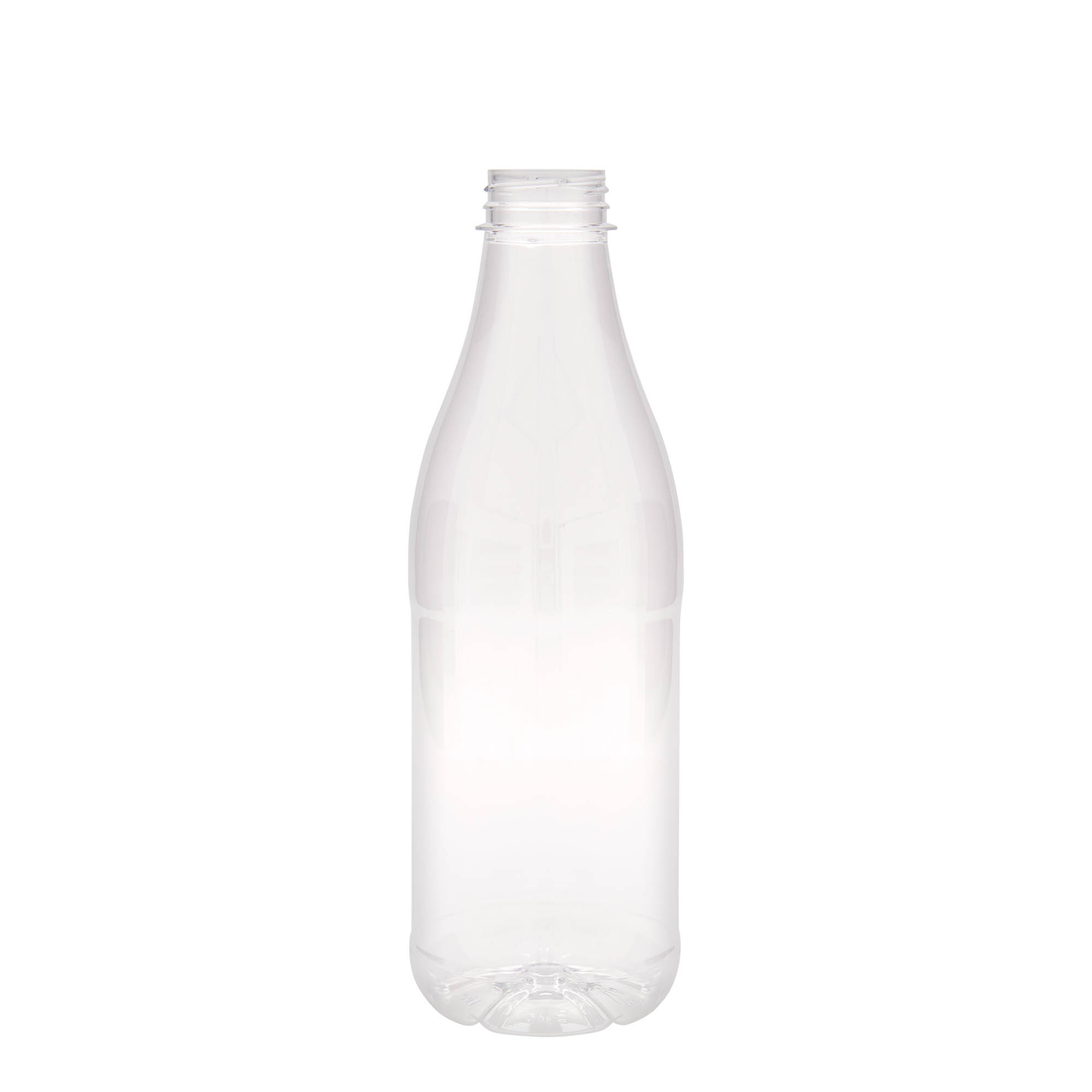 1.000 ml PET Şişe 'Süt ve Meyve Suyu', Plastik, Ağız: 38 mm