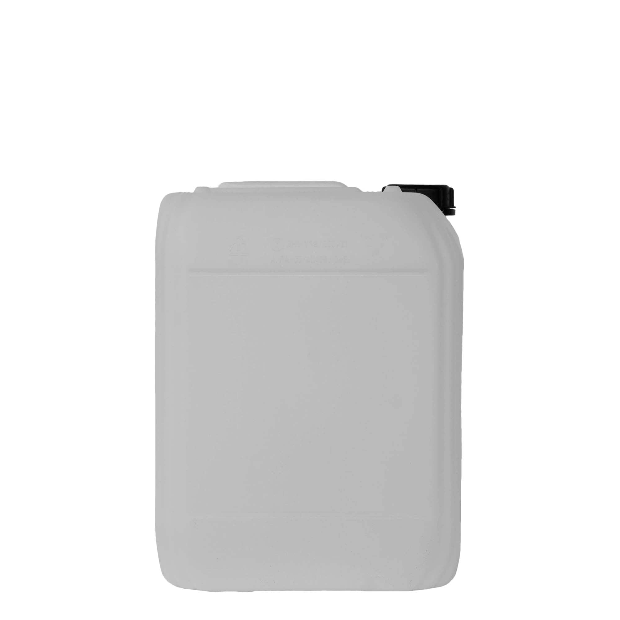 20 l Kanister, dikdörtgen, HDPE plastik, doğal, ağız çapı: ND 60