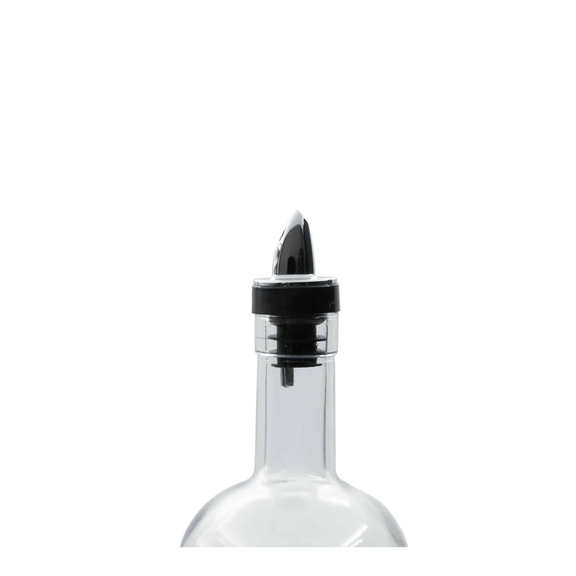 Jet Pour dökme ağzı, PE plastik, gümüş renk
