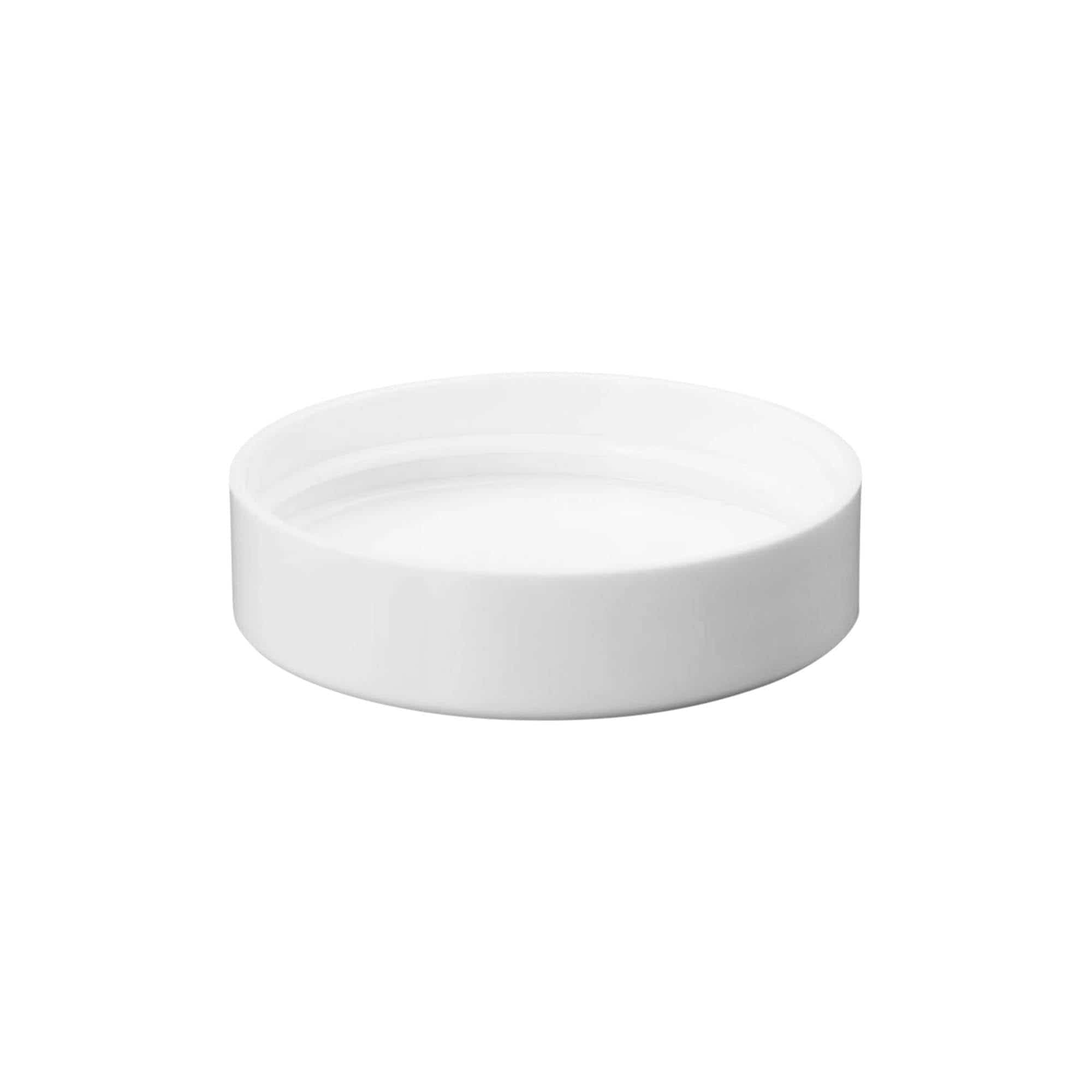 Vida kapak 50 ml 'Beauty' için, HPM plastik, beyaz