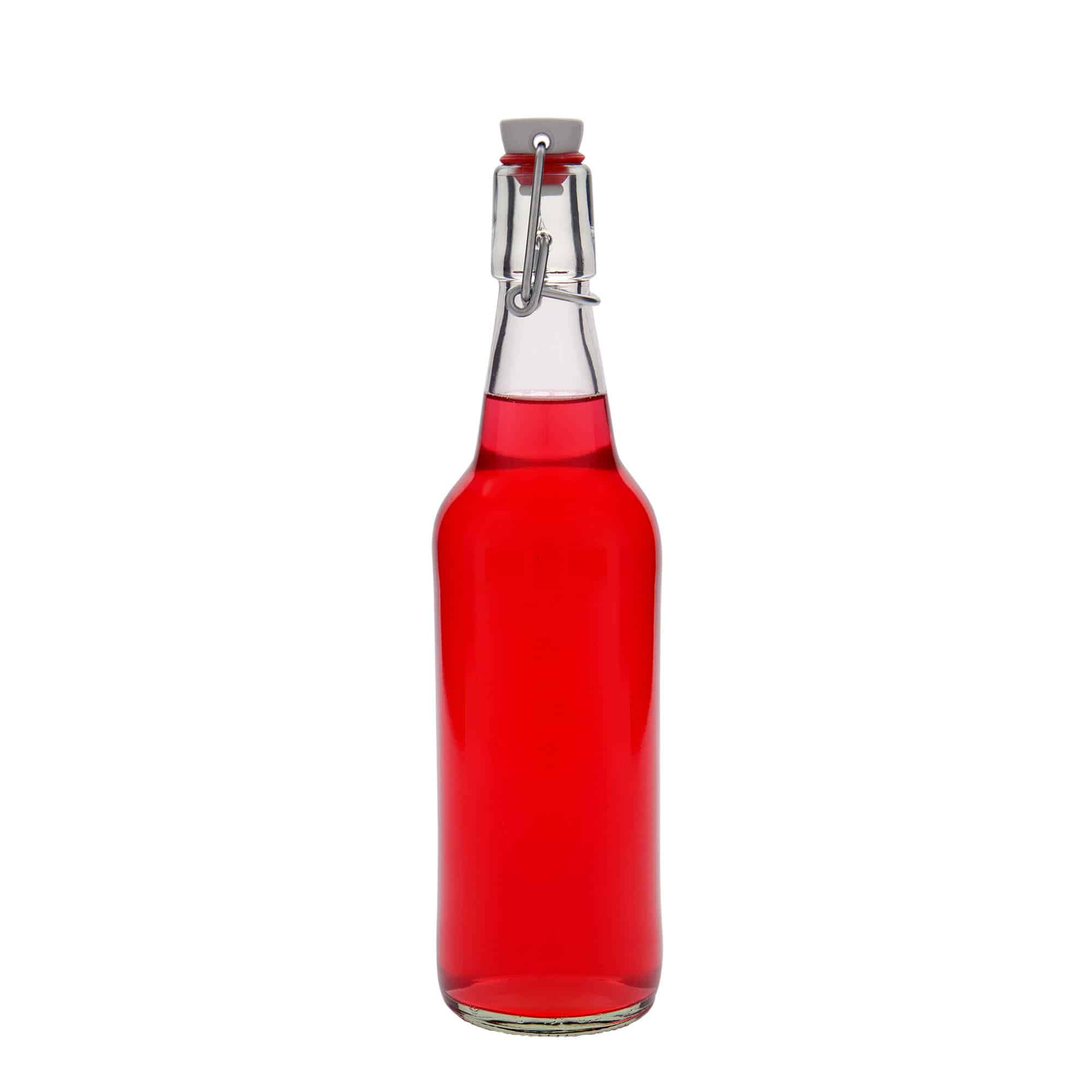 500 ml bira şişesi, cam, ağız: mandallı kapak