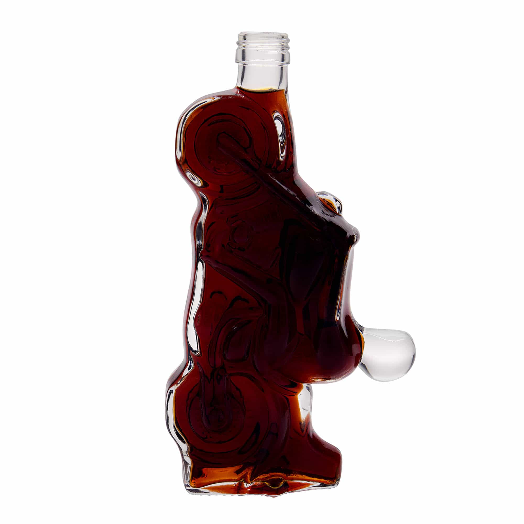 350 ml Cam Şişe 'Motosiklet', Ağız: PP 28