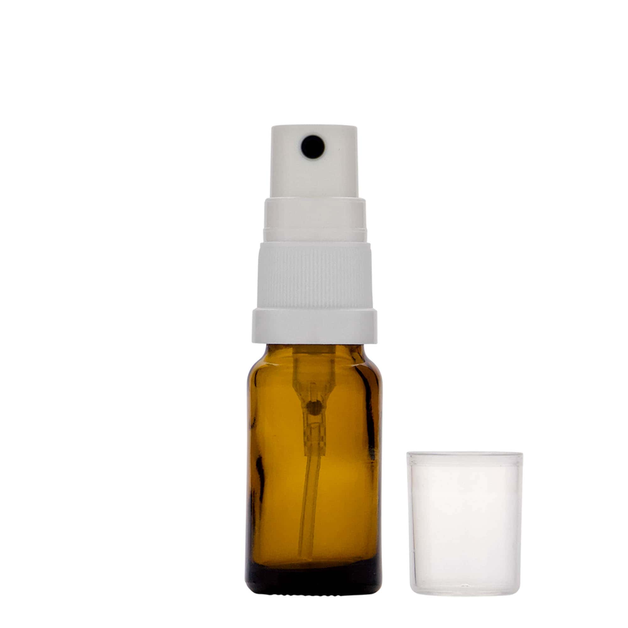 10 ml Sprey Şişesi Tıbbi, Cam, Kahverengi, Ağız: DIN 18 10 ml Sprey Şişesi Tıbbi, Cam, Kahverengi, Ağız: DIN 18