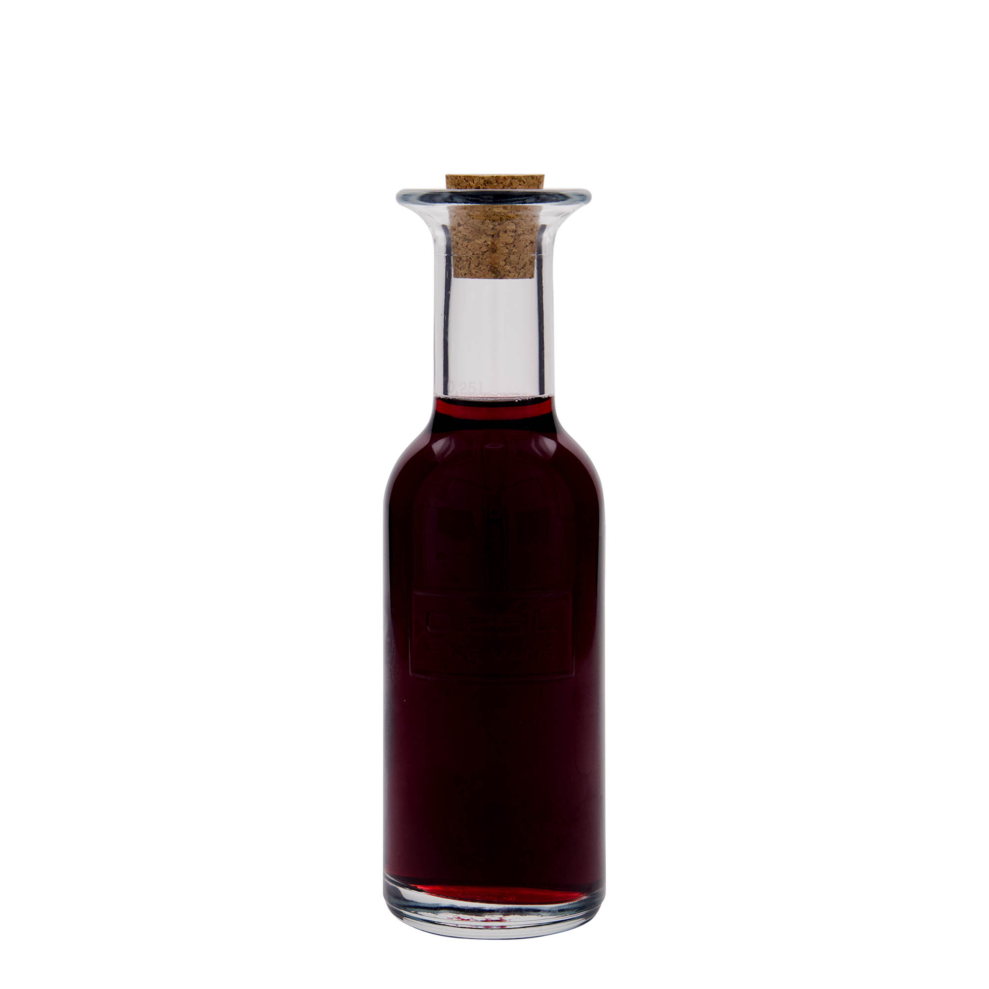 250 ml Cam Şişe 'Optima Fine Wine', Ağız: Mantar
