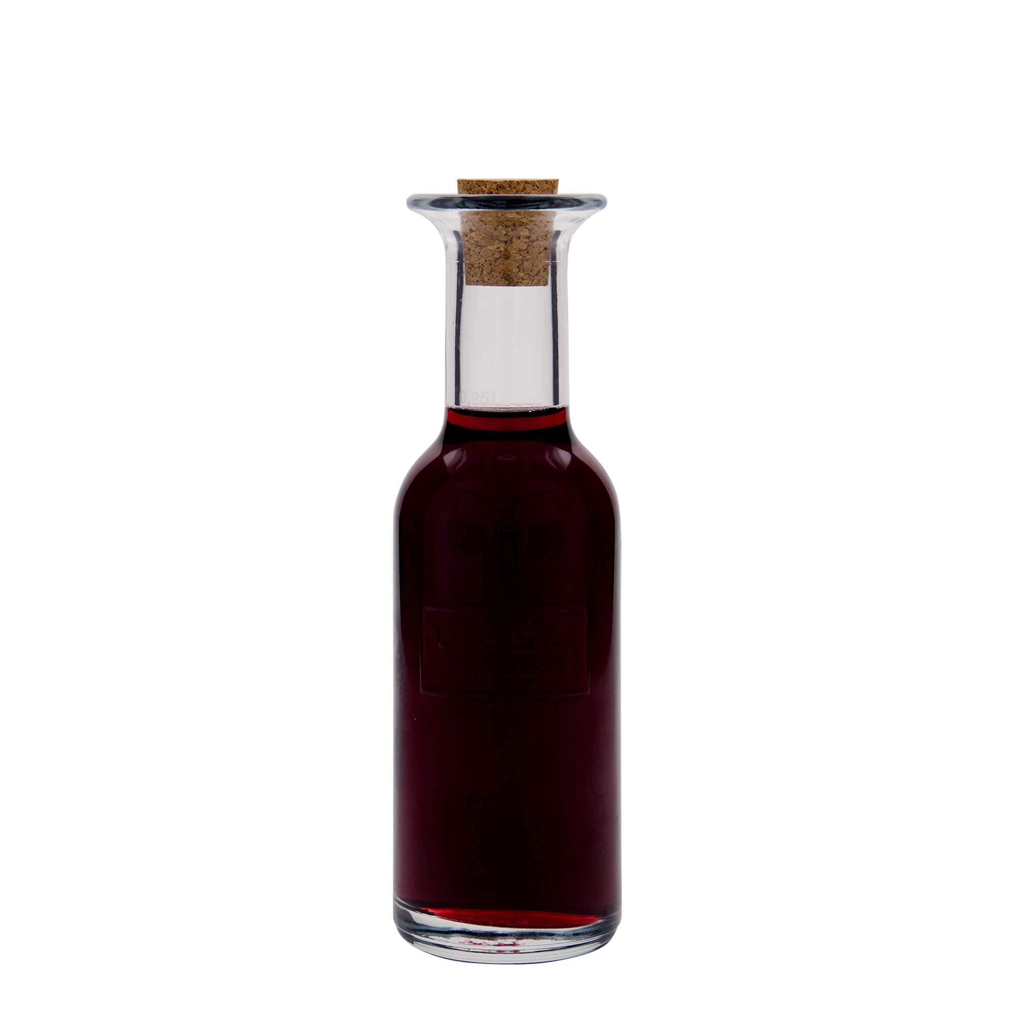 250 ml Cam Şişe 'Optima Fine Wine', Ağız: Mantar