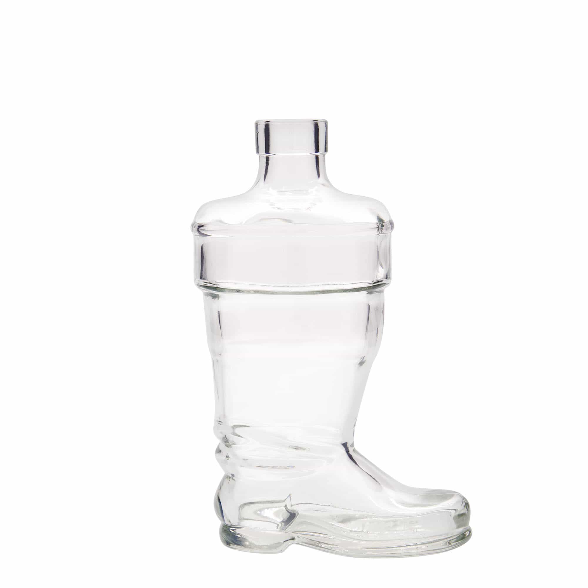 350 ml Cam şişe 'Çizme', Ağız: Mantar 350 ml Cam şişe 'Çizme', Ağız: Mantar