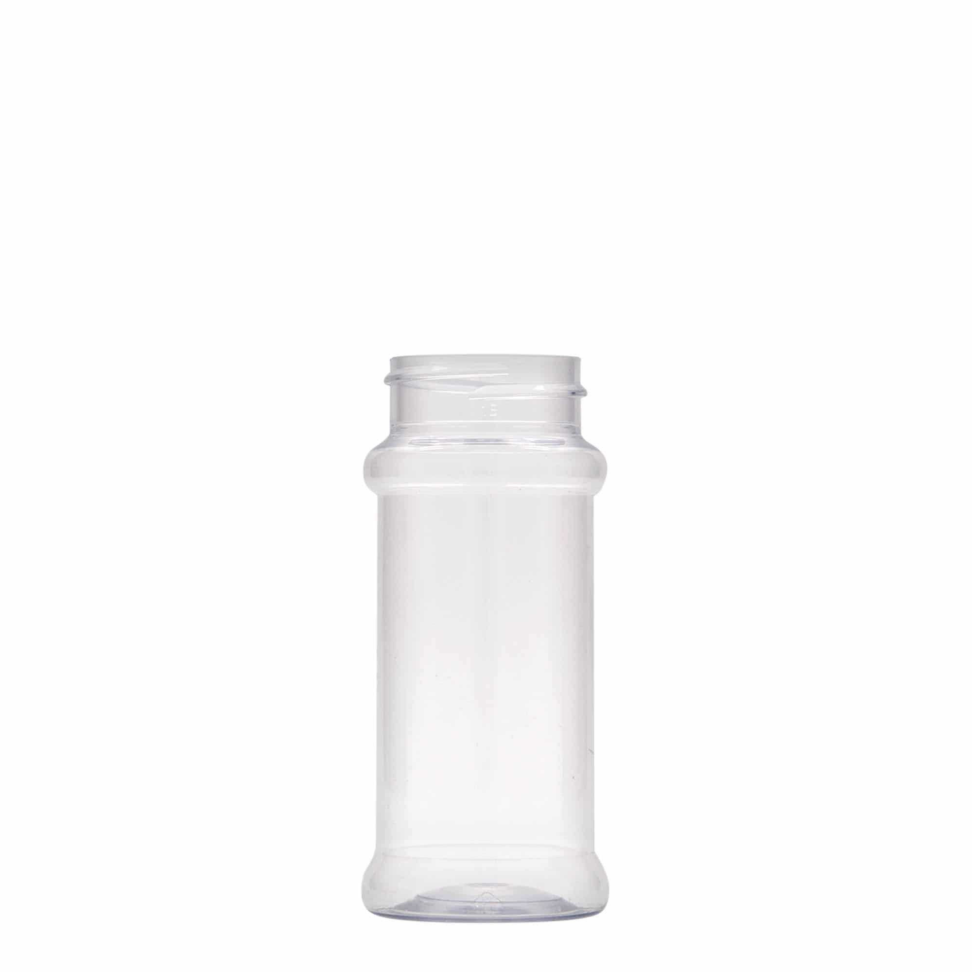 100 ml PET baharat kabı, plastik, ağız çapı: 38/400 100 ml PET baharat kabı, plastik, ağız çapı: 38/400