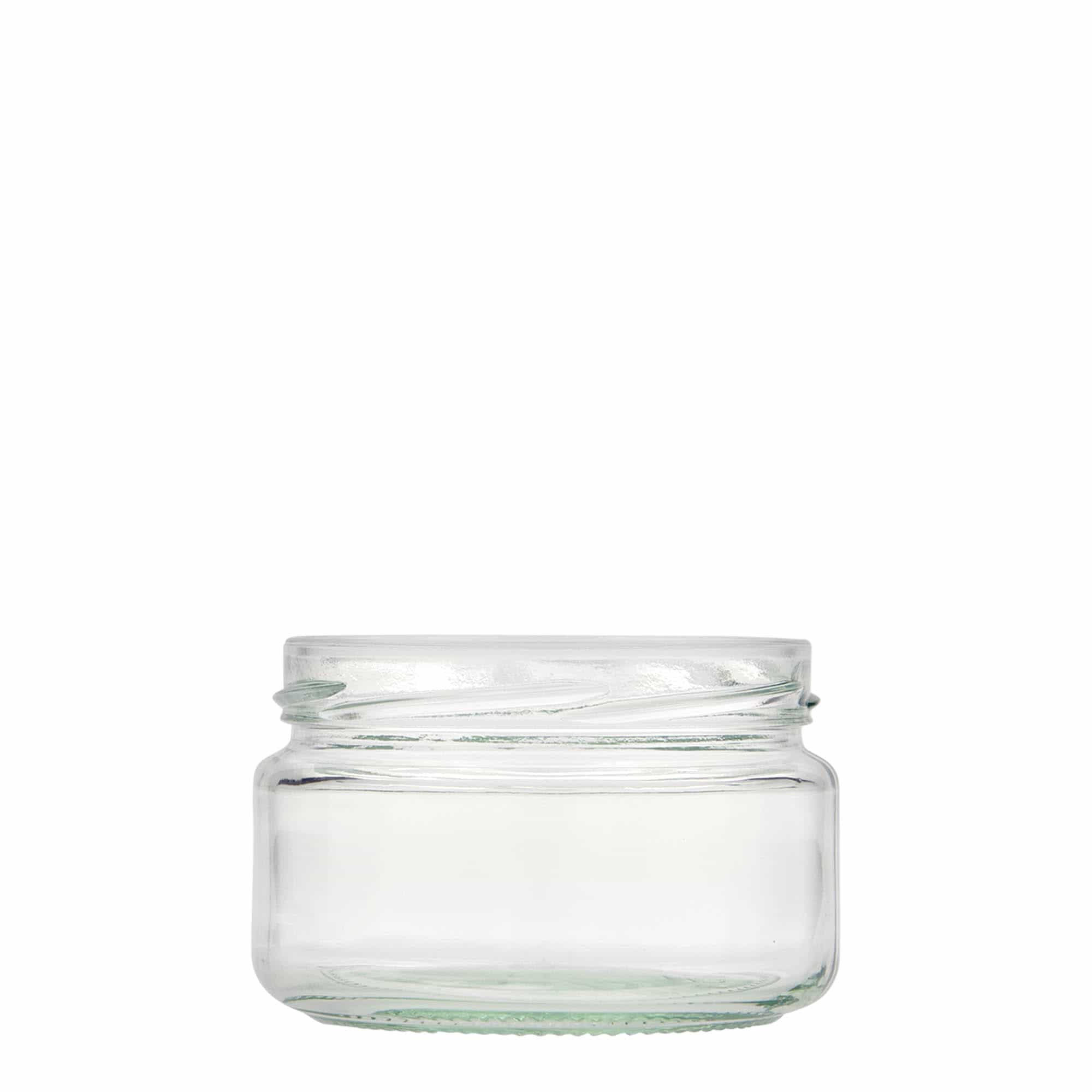 230 ml düz yuvarlak cam, ağız: Twist-Off (TO 82)