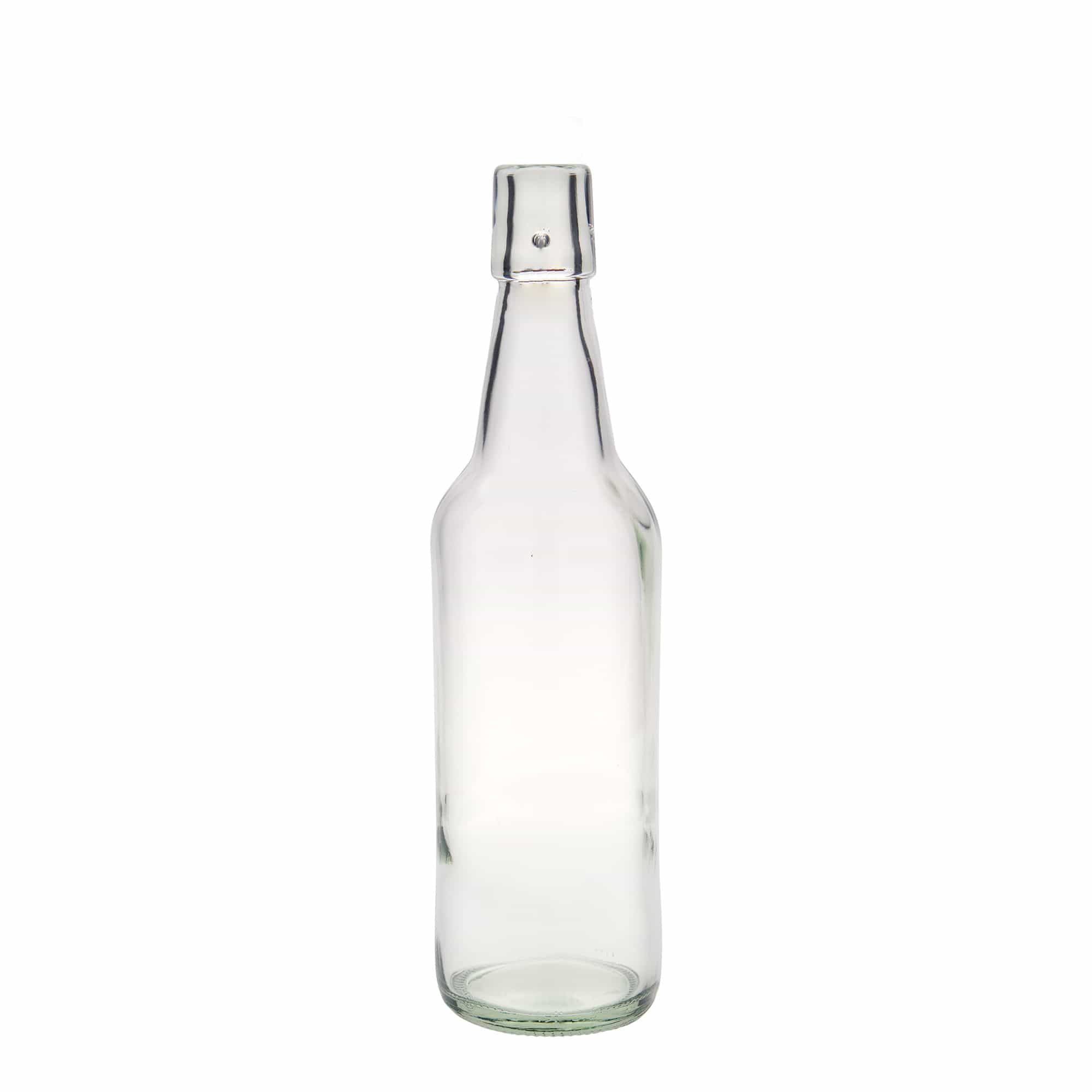 500 ml bira şişesi, cam, ağız: mandallı kapak