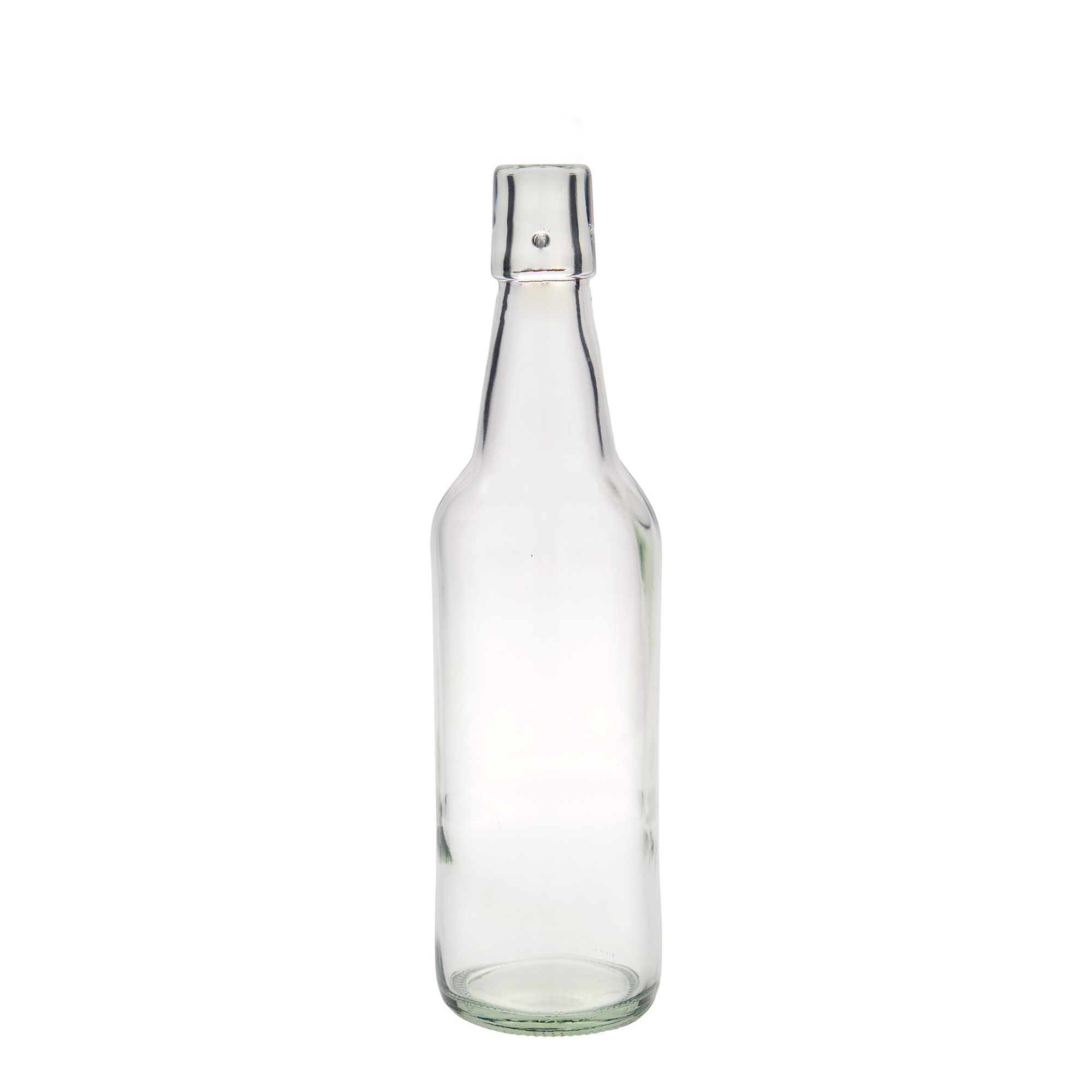 500 ml bira şişesi, cam, ağız: mandallı kapak