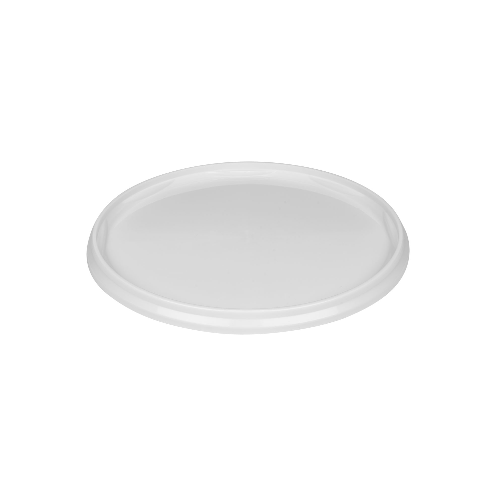 Kapak, 5-6 l kova için, PP plastik, beyaz