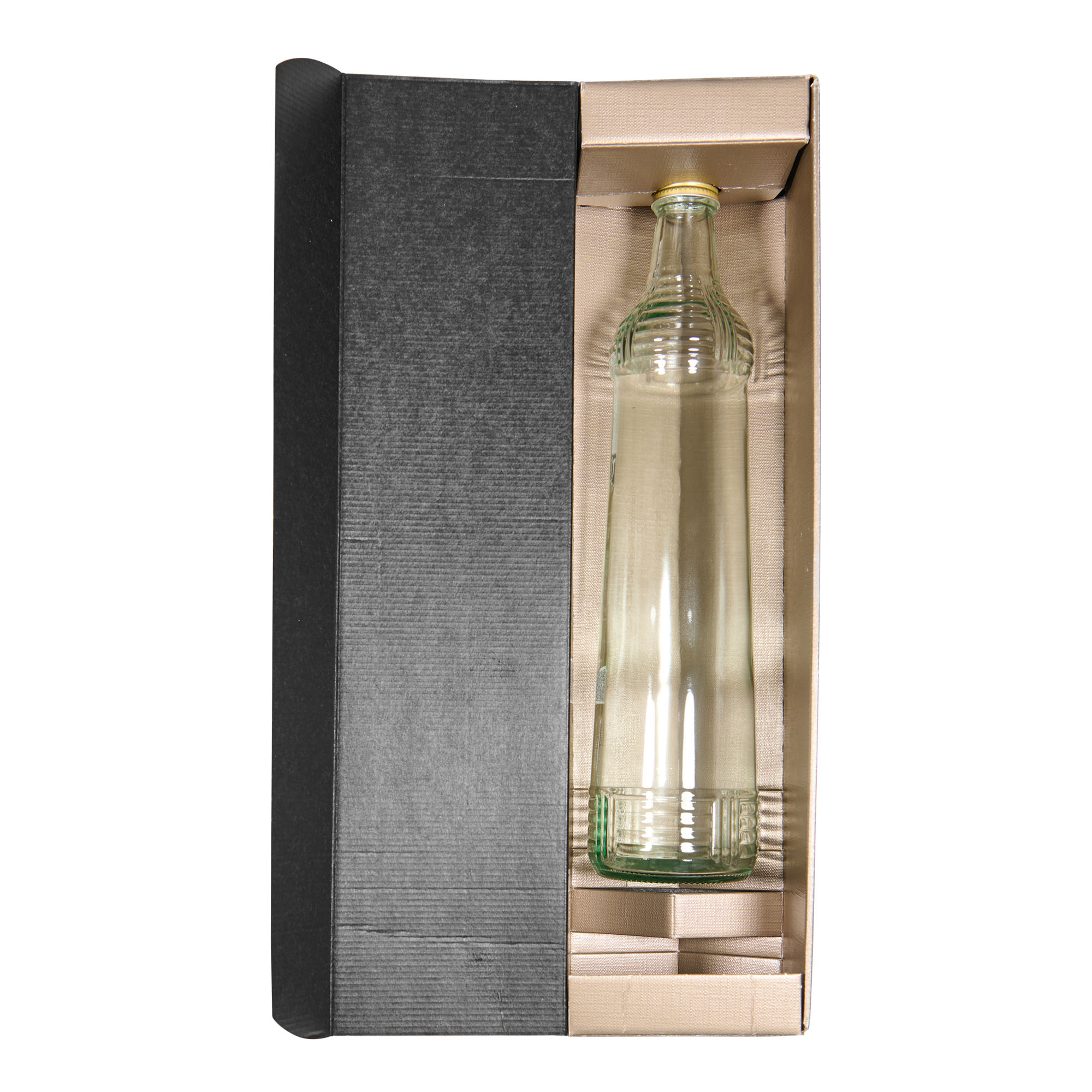 Hediye kutusu 'Metallic', dikdörtgen, karton, şampanya