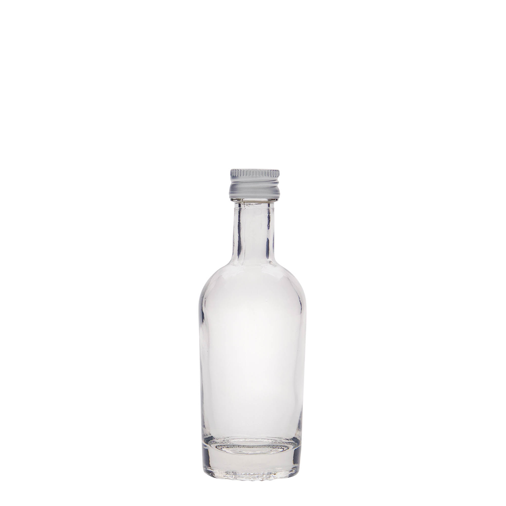 50 ml cam şişe 'Pepe', ağız: PP 18 50 ml cam şişe 'Pepe', ağız: PP 18