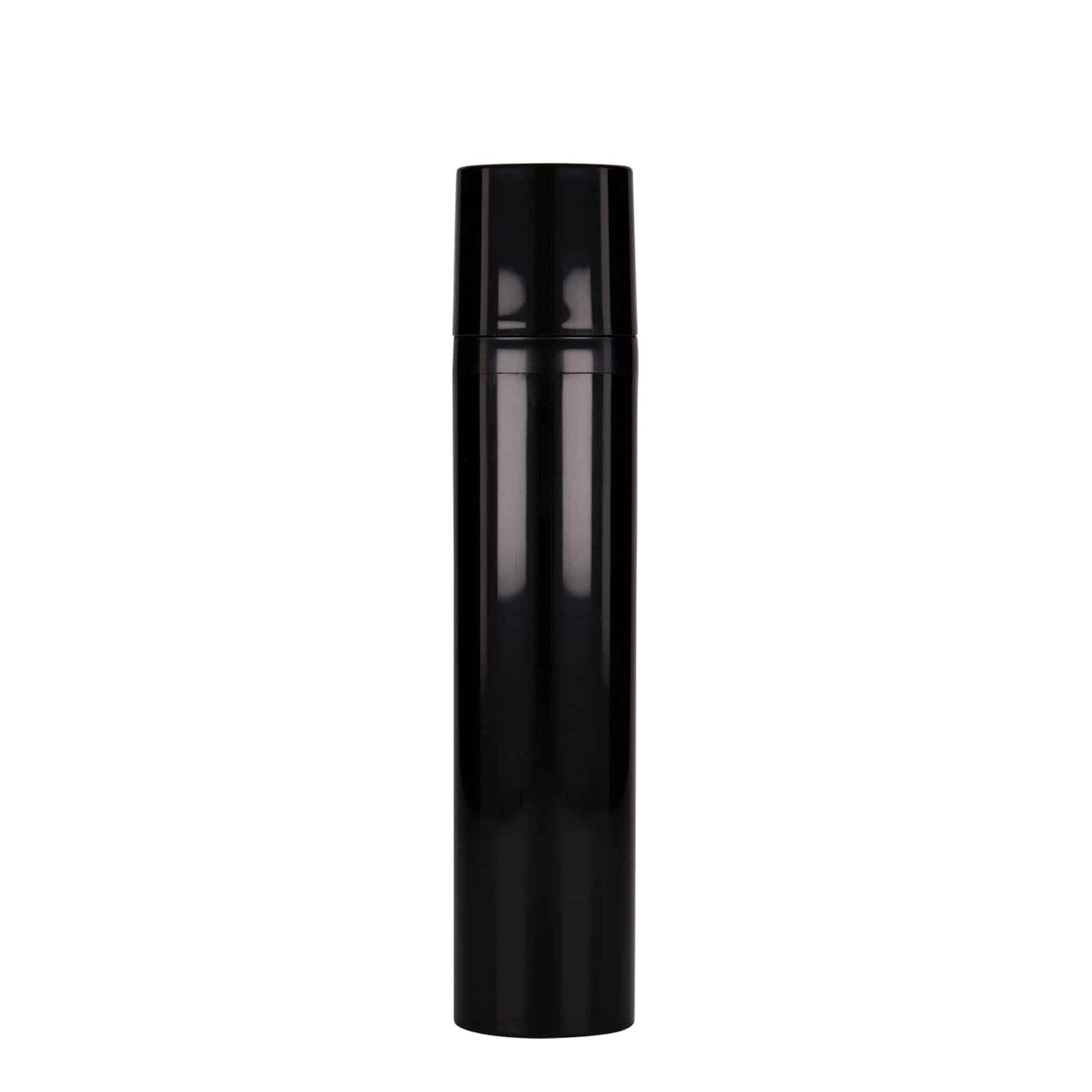 100 ml Airless Dispenser 'Mezzo', PP-plastik, siyah