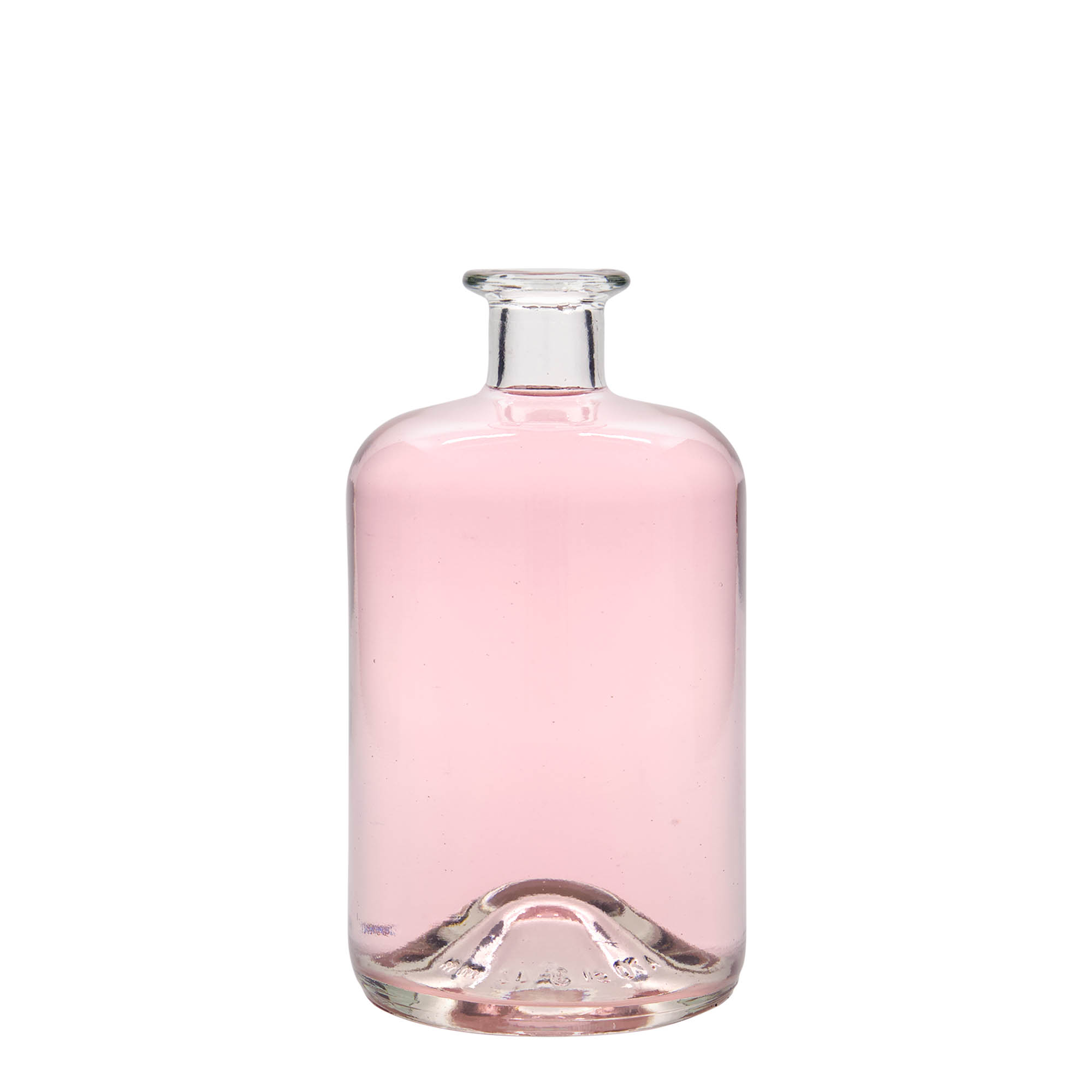 700 ml Eczacı Cam Şişesi, Ağız: Mantar