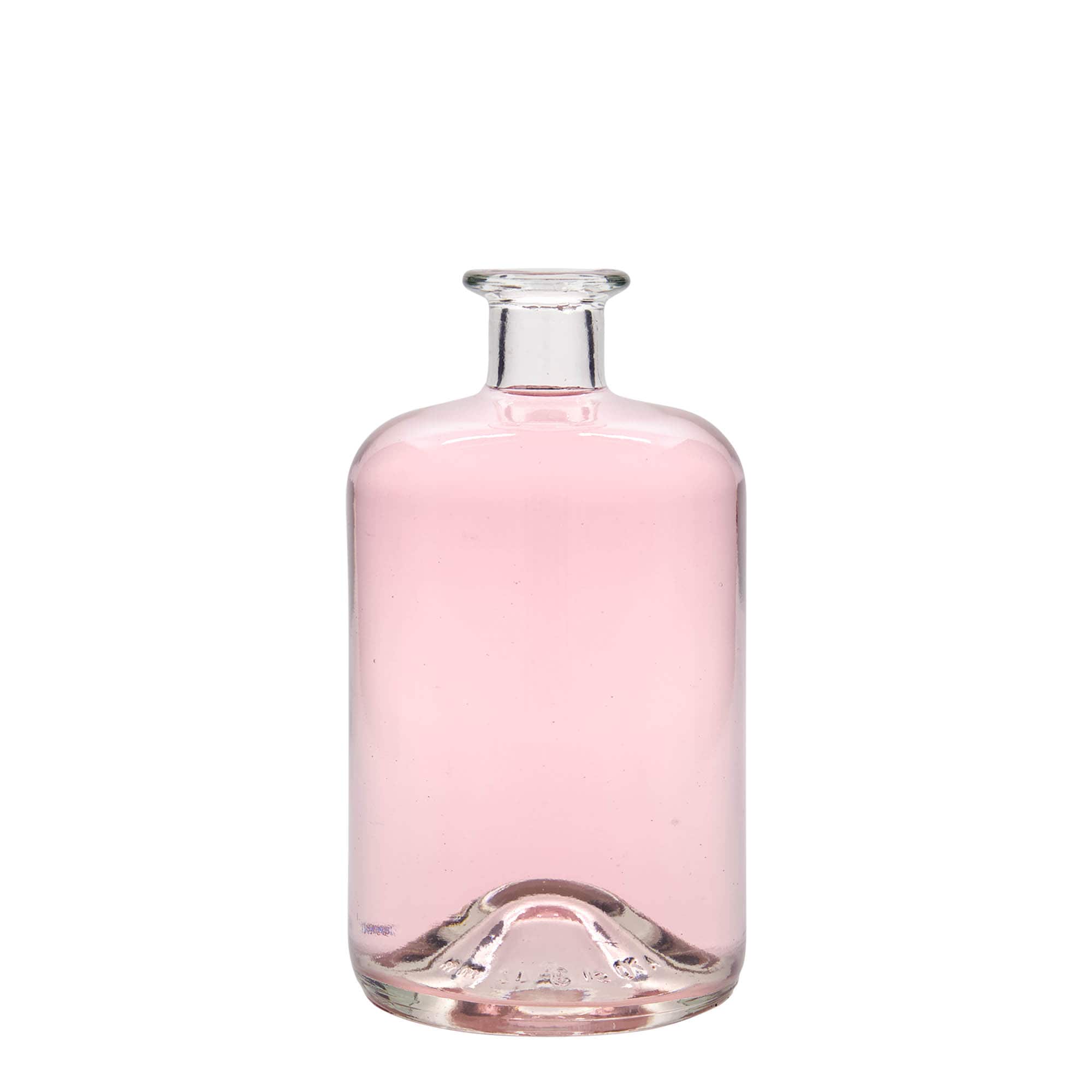 700 ml Eczacı Cam Şişesi, Ağız: Mantar