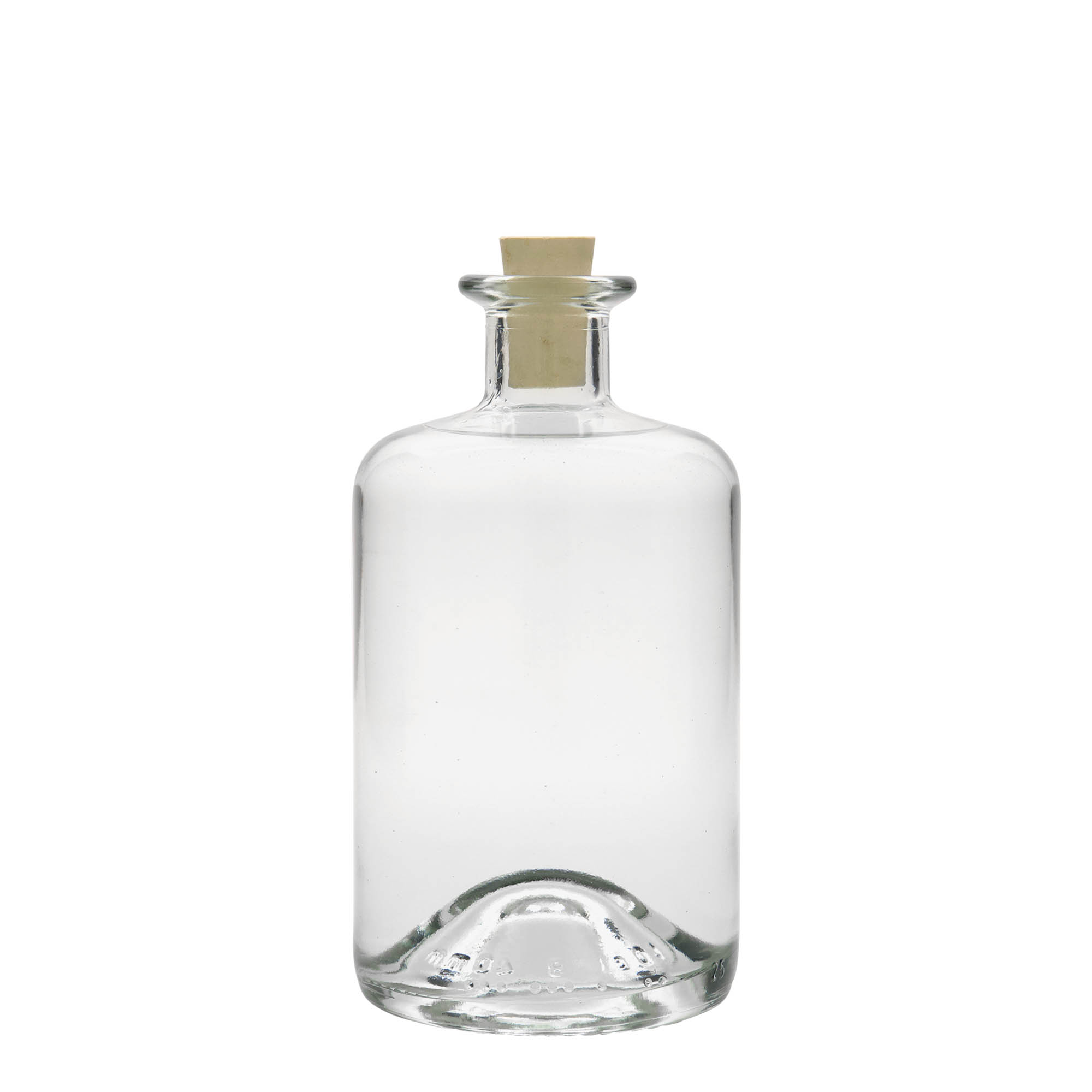 500 ml Eczacı Cam Şişesi, Ağız: Mantar 500 ml Eczacı Cam Şişesi, Ağız: Mantar
