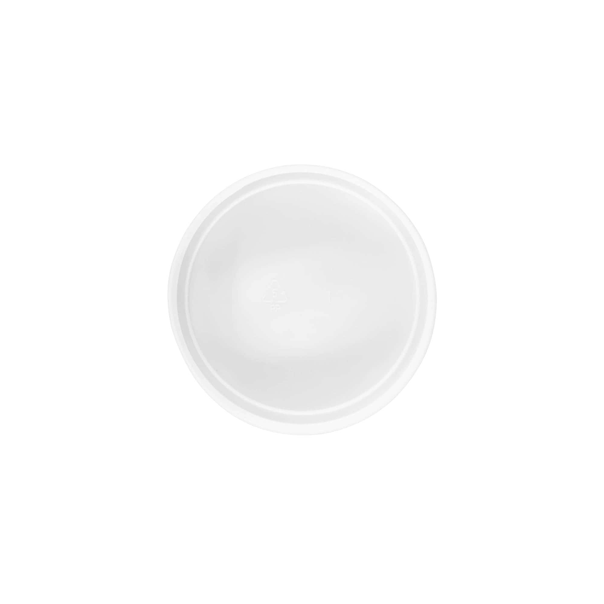 Vida kapak, PP plastik, beyaz, ağız için: 70/400 Vida kapak, PP plastik, beyaz, ağız için: 70/400