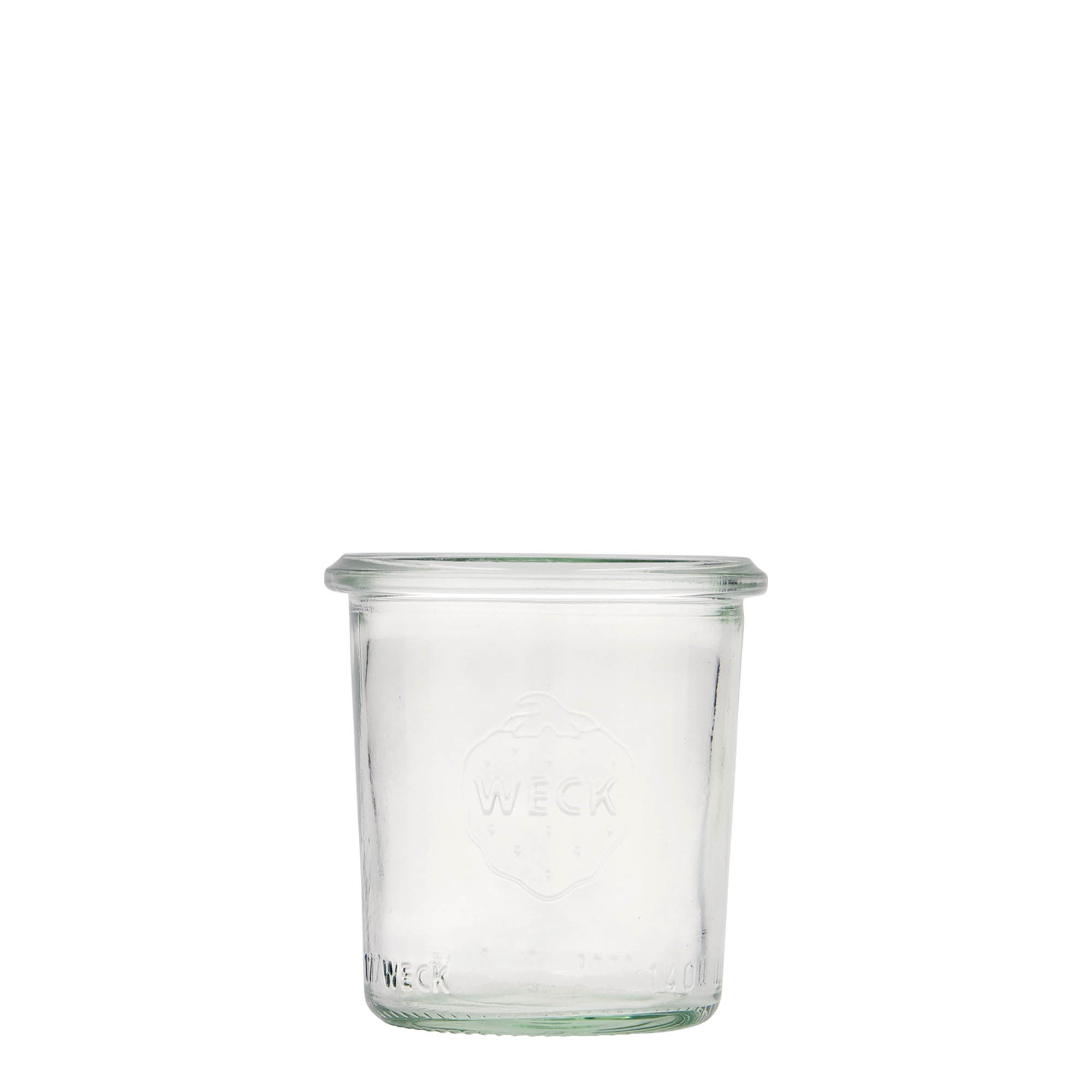140 ml WECK kavanoz, ağız: yuvarlak kenar