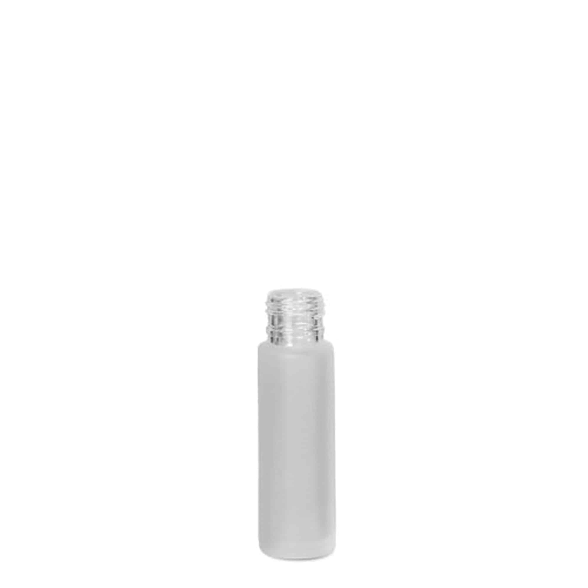 10 ml Roll-On şişe, cam, buzlu, ağız: vidalı kapak