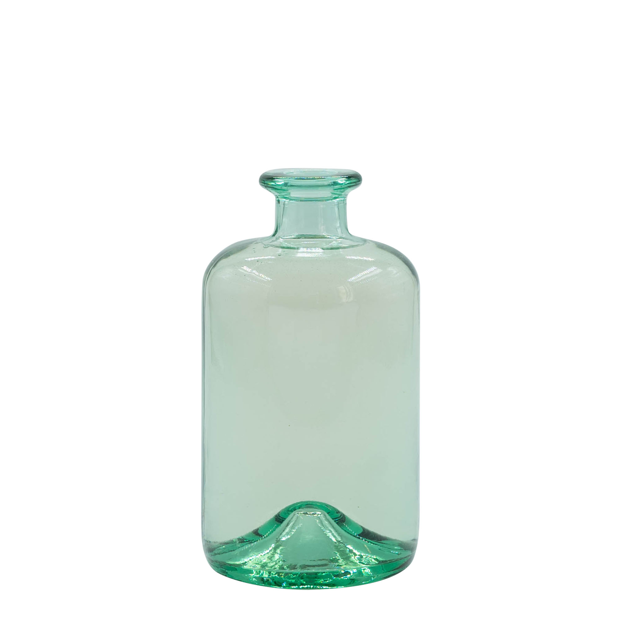 500 ml cam şişe 'Pharma', ağız: mantar