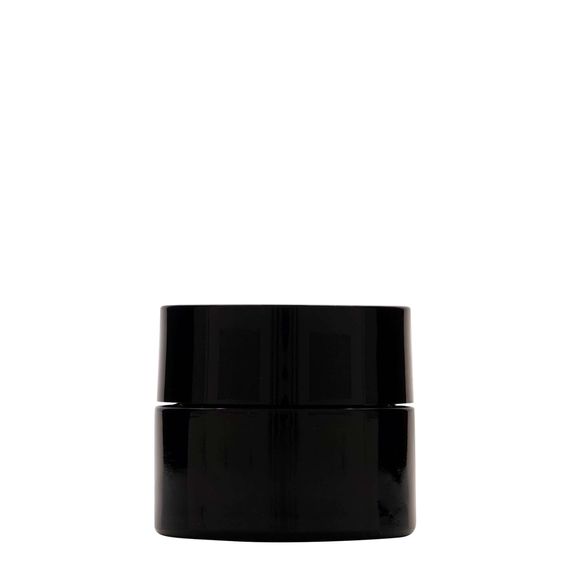 50 ml Geri Dönüşümlü Kavanoz 'Floria', Cam, antik yeşil, Ağız: 58/400