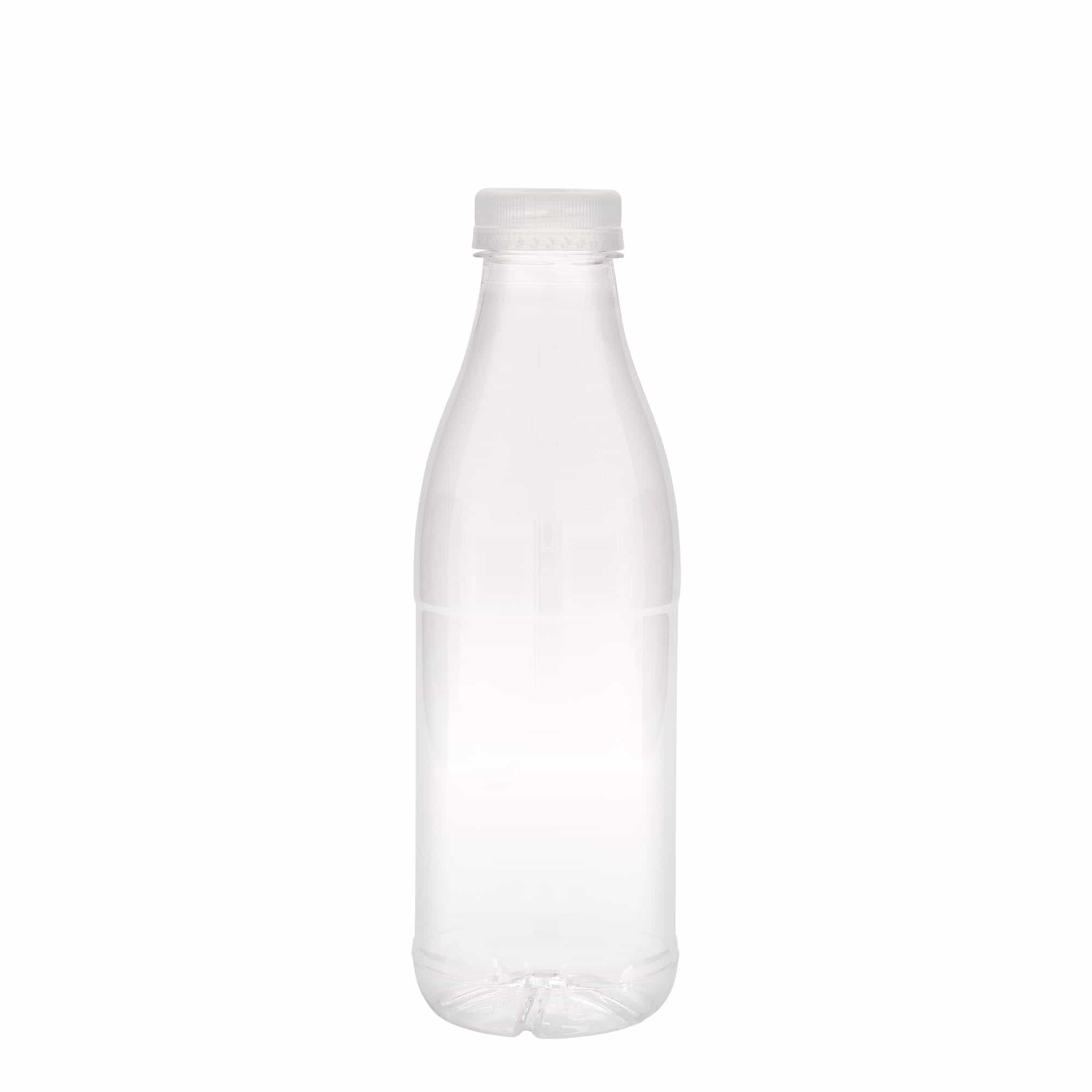 750 ml PET Şişe 'Süt ve Meyve Suyu', Plastik, Ağız: 38 mm