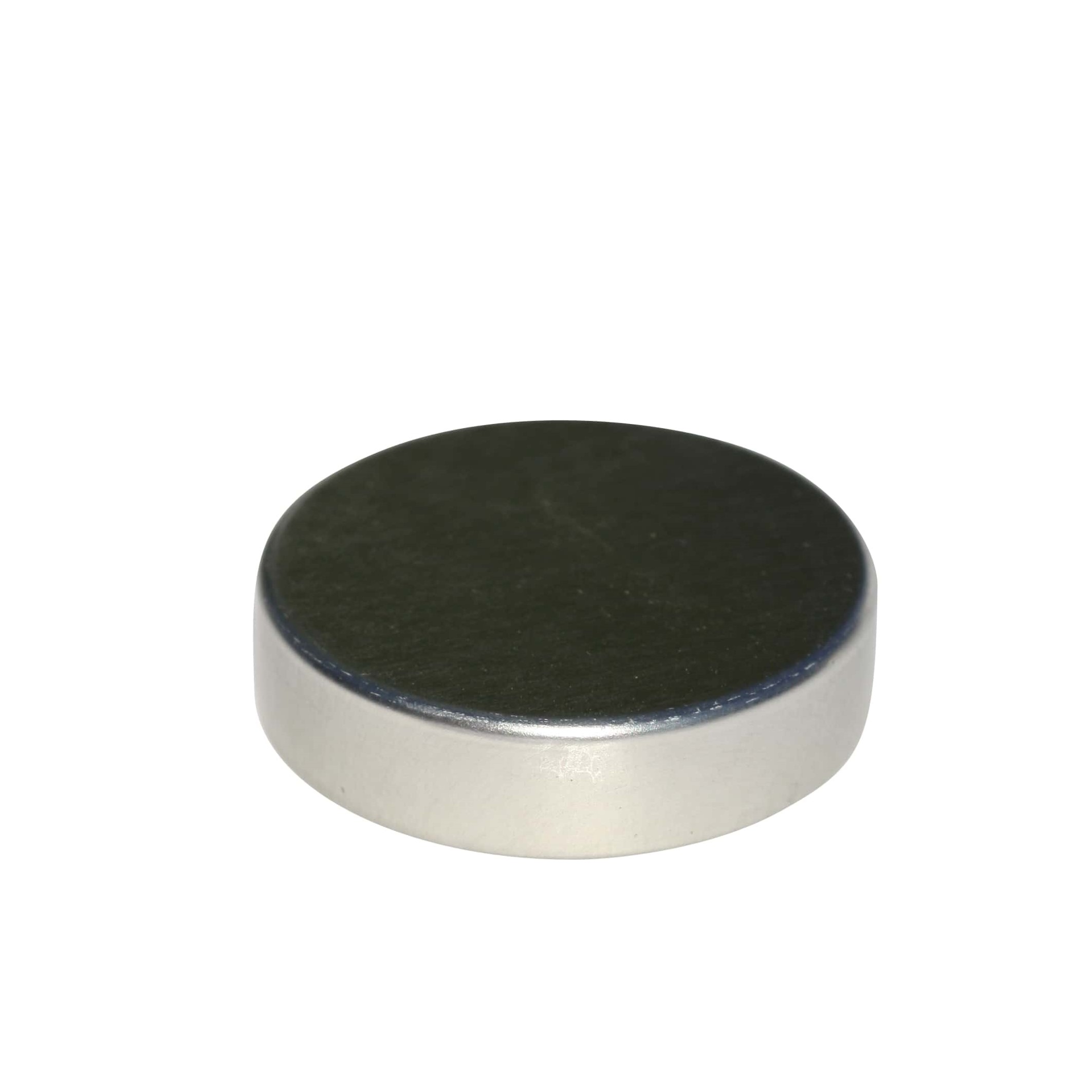 Vidalı kapak, metal, gümüş, ağız çapı: 38/400