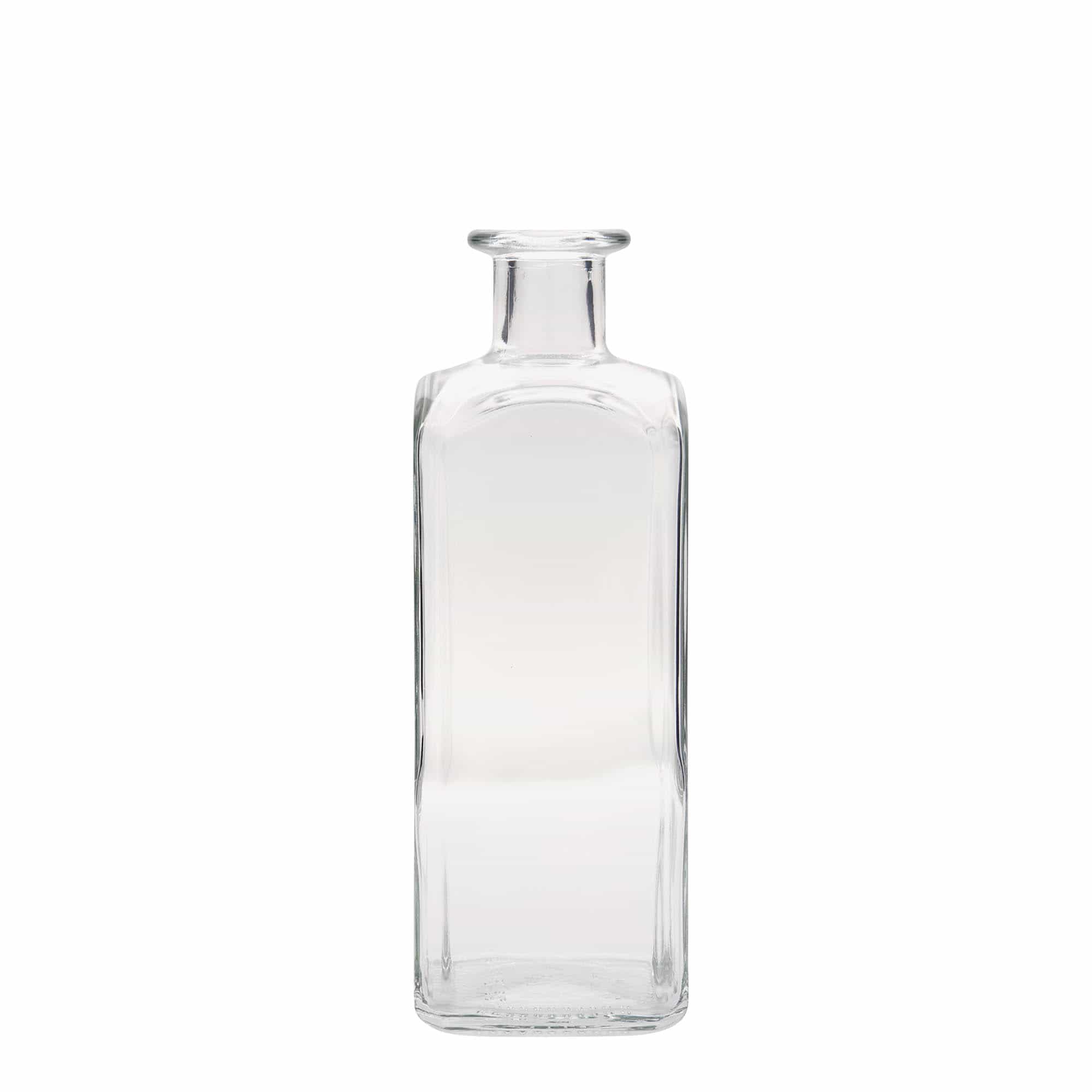 500 ml Cam Şişe Eczacı Kare, kare, Ağız: Mantar 500 ml Cam Şişe Eczacı Kare, kare, Ağız: Mantar