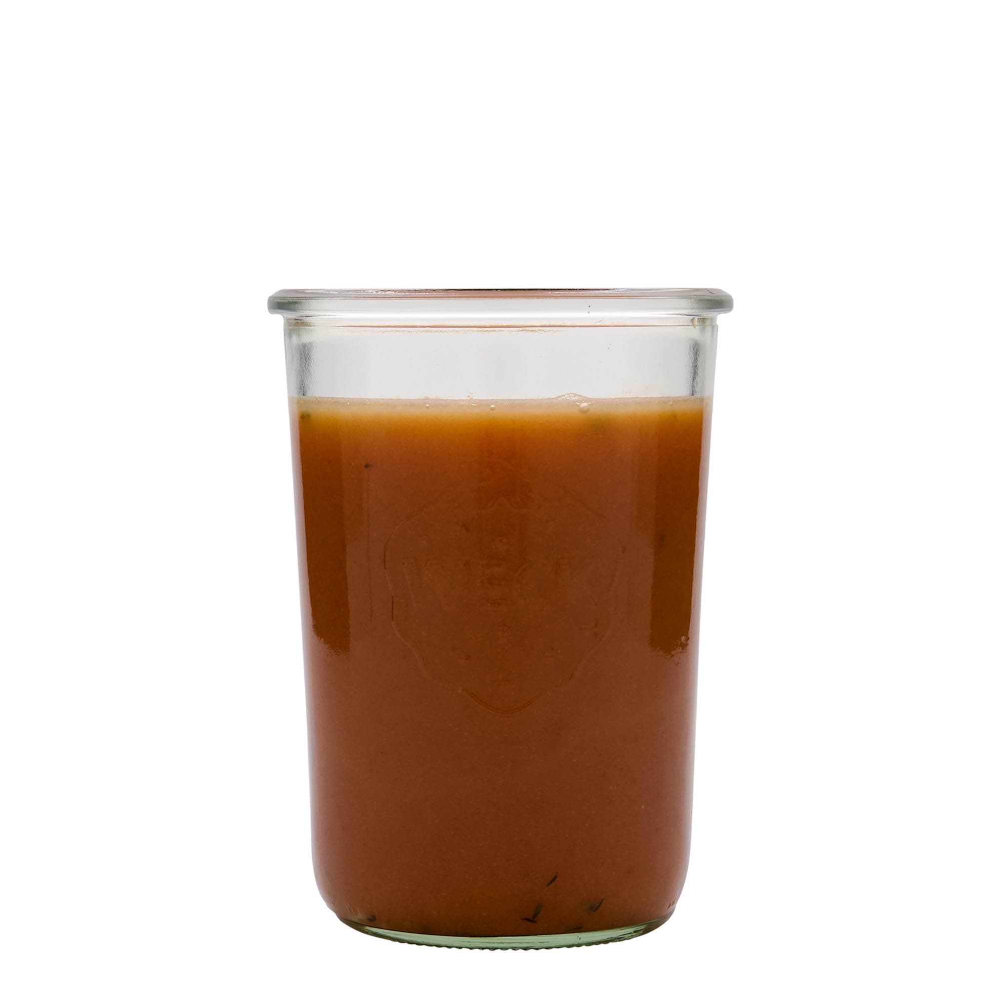 850 ml WECK ters çevirme kavanozu, ağız: yuvarlak kenar