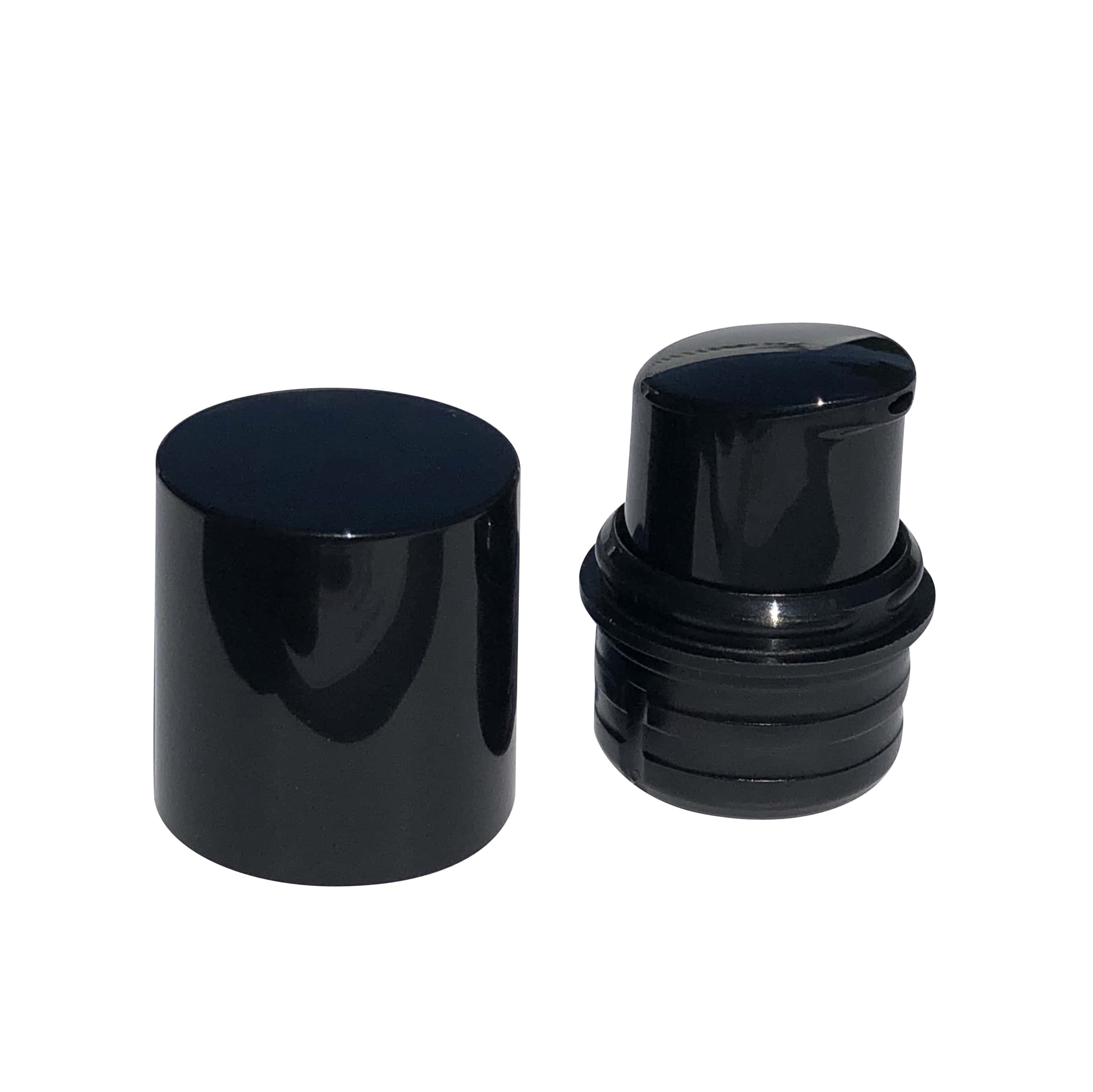 Airless Dispenser Pompa Kafası 'Nano', PP-Plastik, siyah