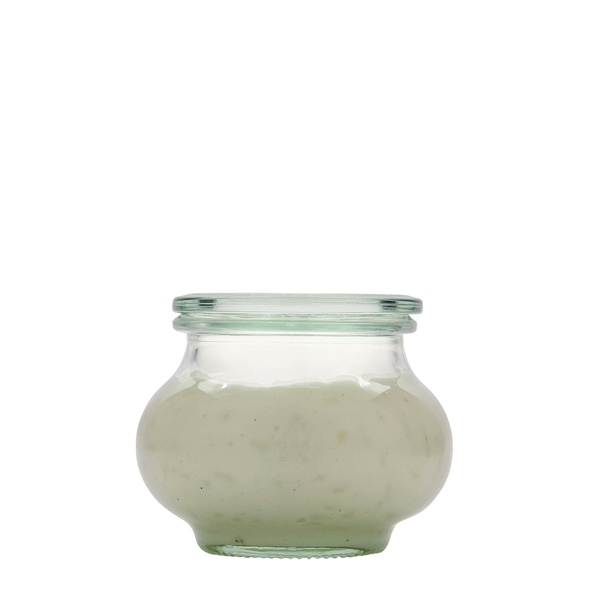 220 ml WECK süs kavanozu, ağız: yuvarlak kenar