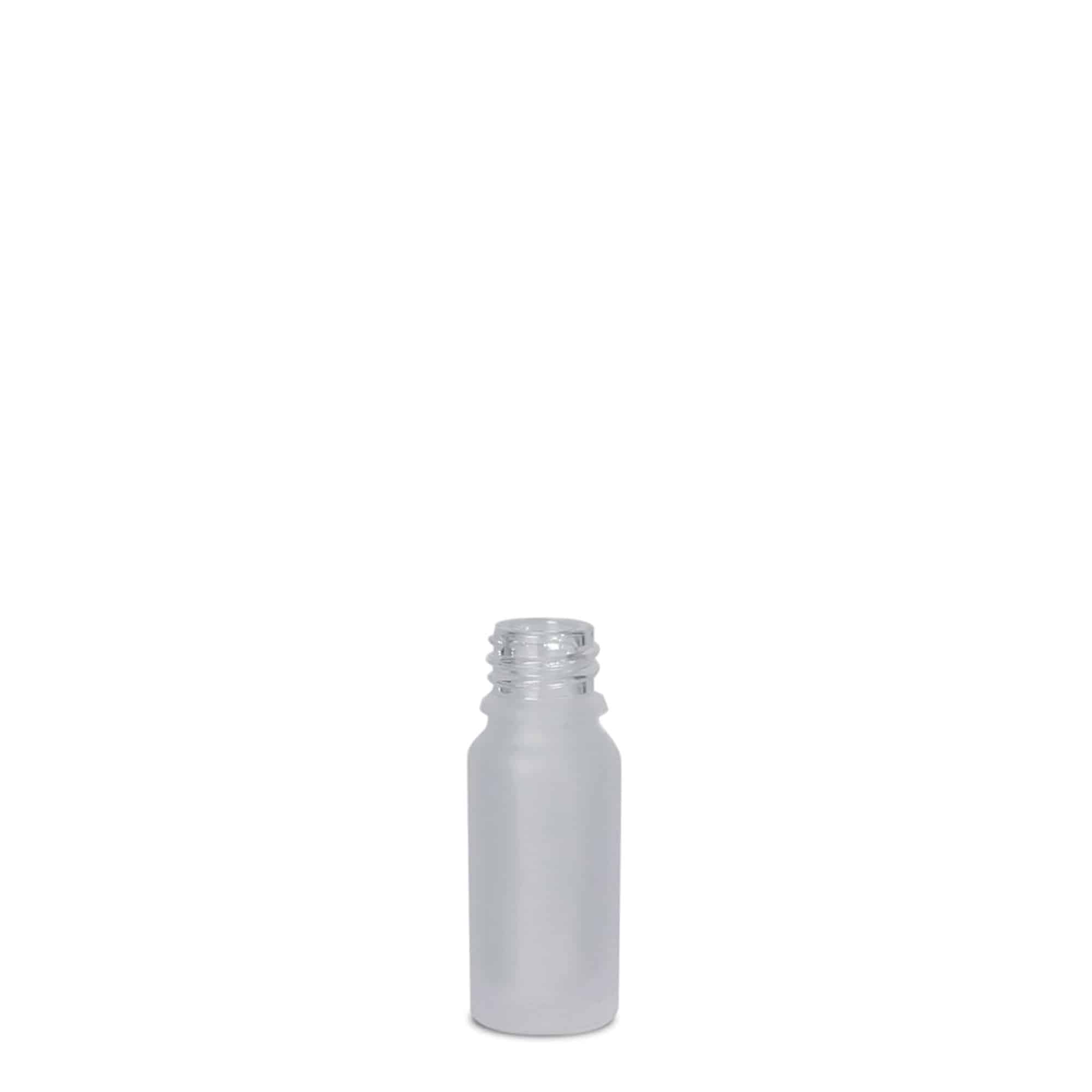 10 ml tıbbi şişe, cam, buzlu, ağız: DIN 18 10 ml tıbbi şişe, cam, buzlu, ağız: DIN 18