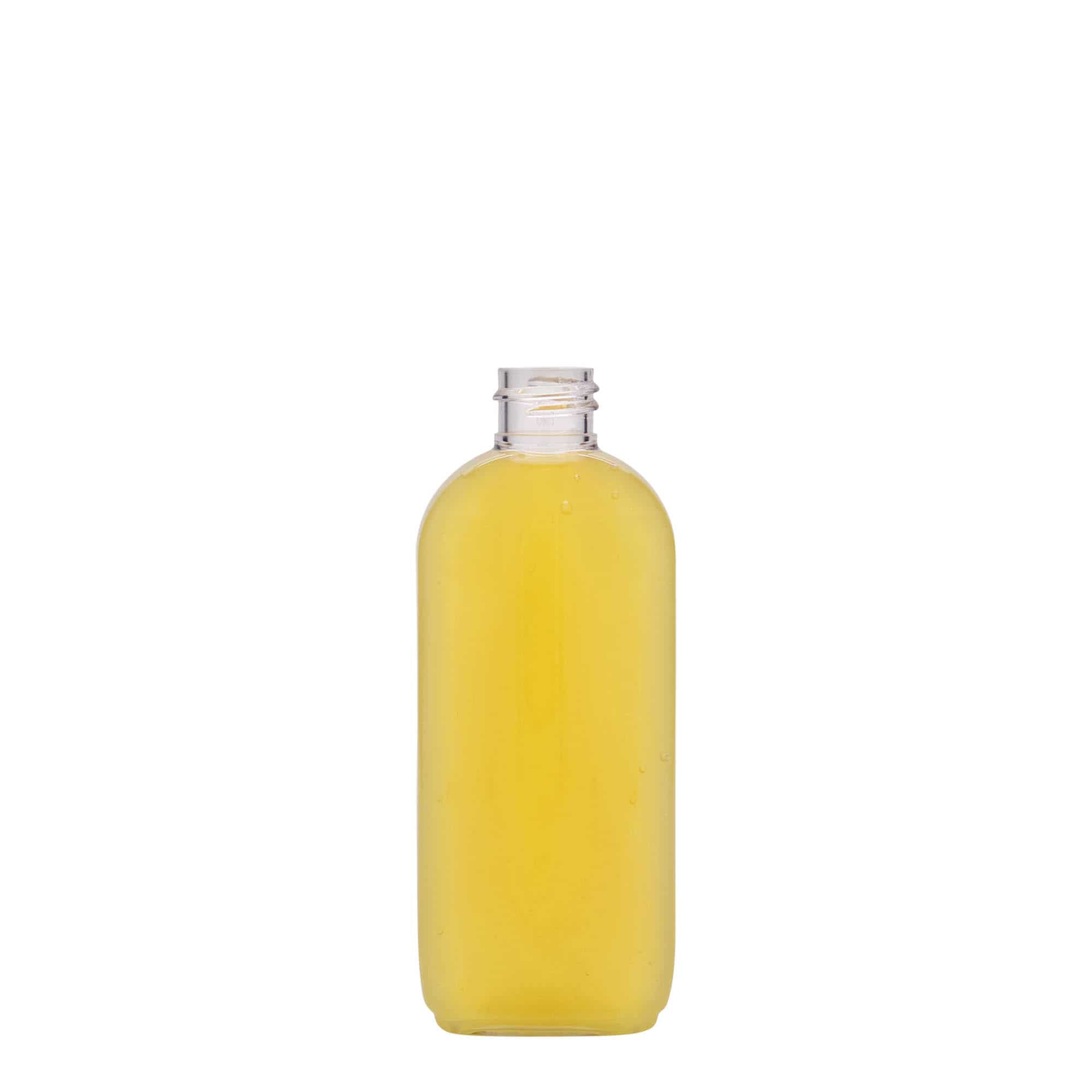 100 ml PET Şişe 'Iris', oval, plastik, ağız: 20/410