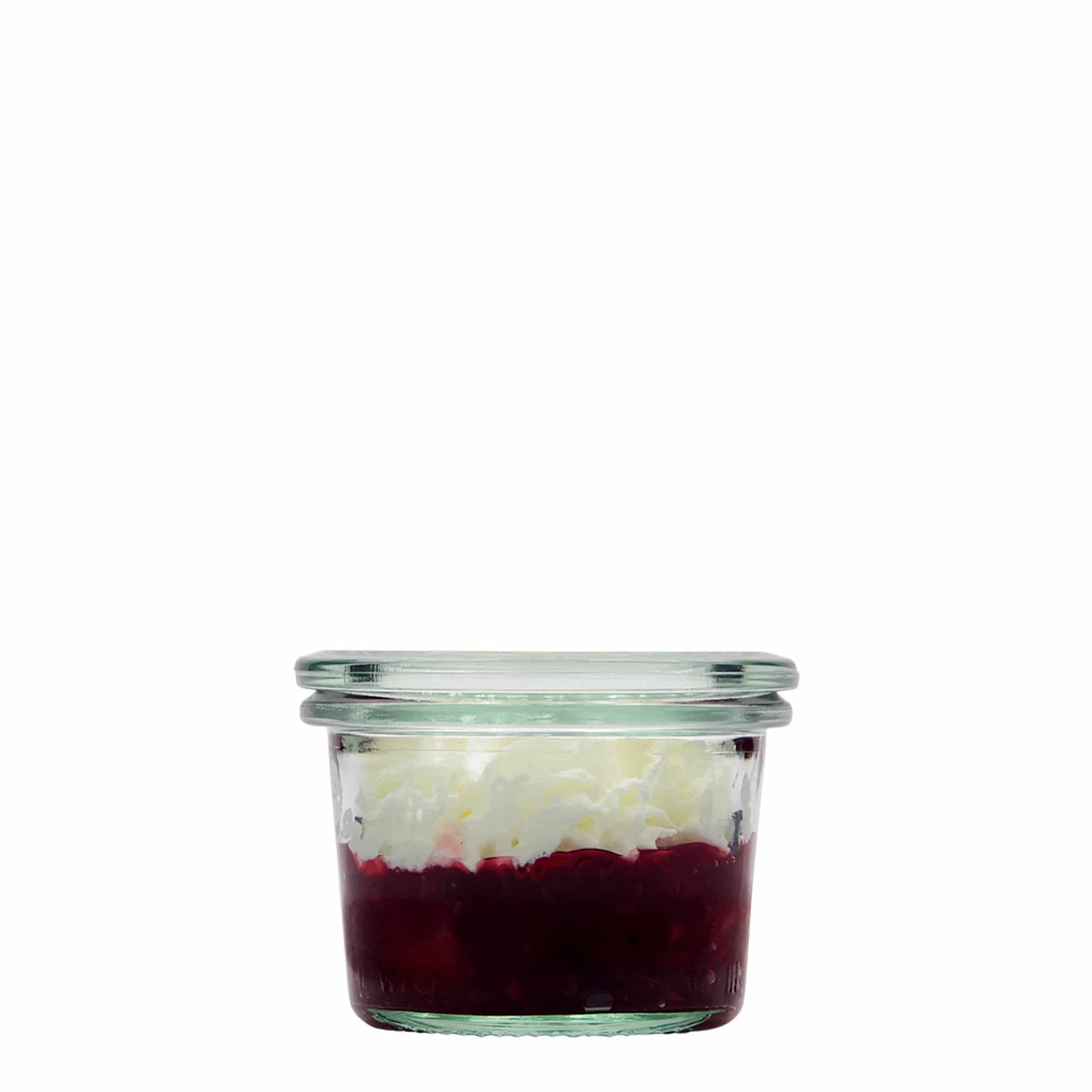 80 ml WECK kavanoz, ağız: yuvarlak kenar
