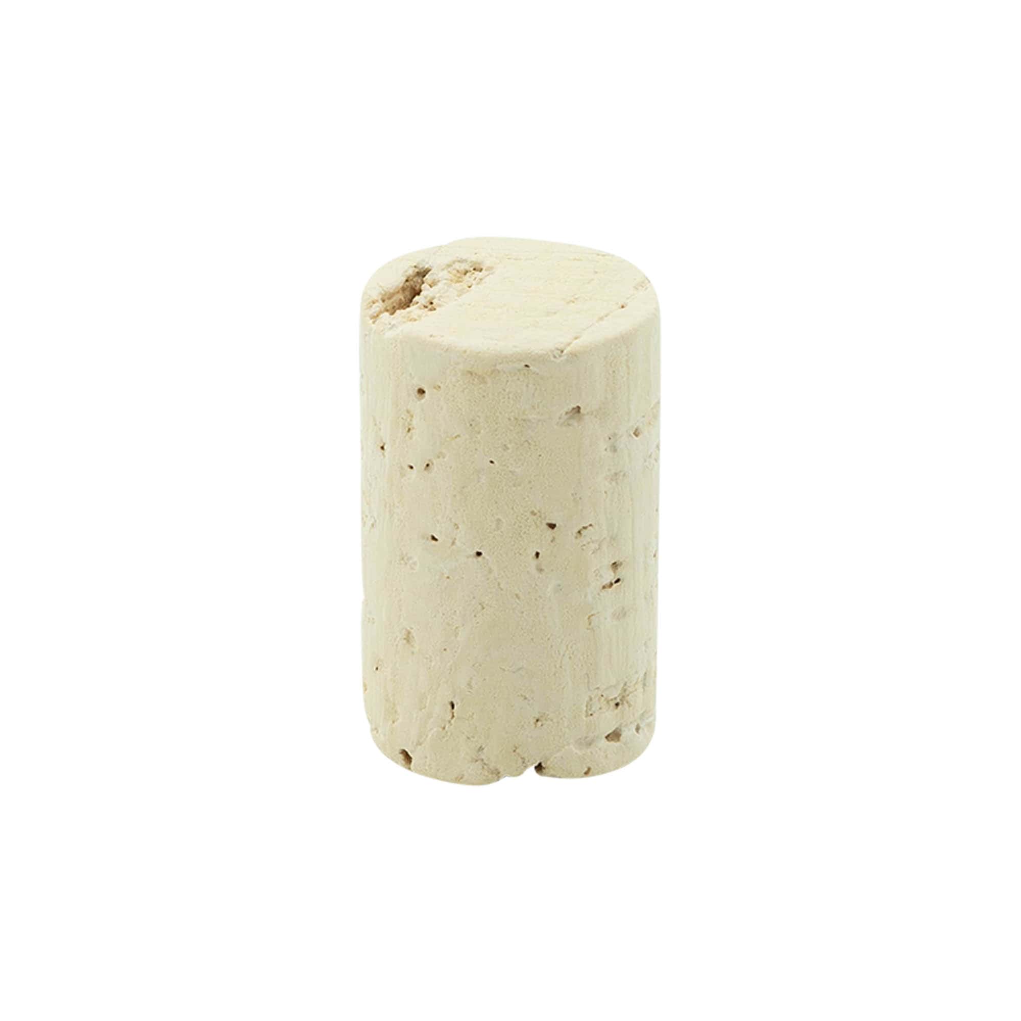 Şarap mantarı 24 mm, doğal mantar, bej, ağız için: mantar